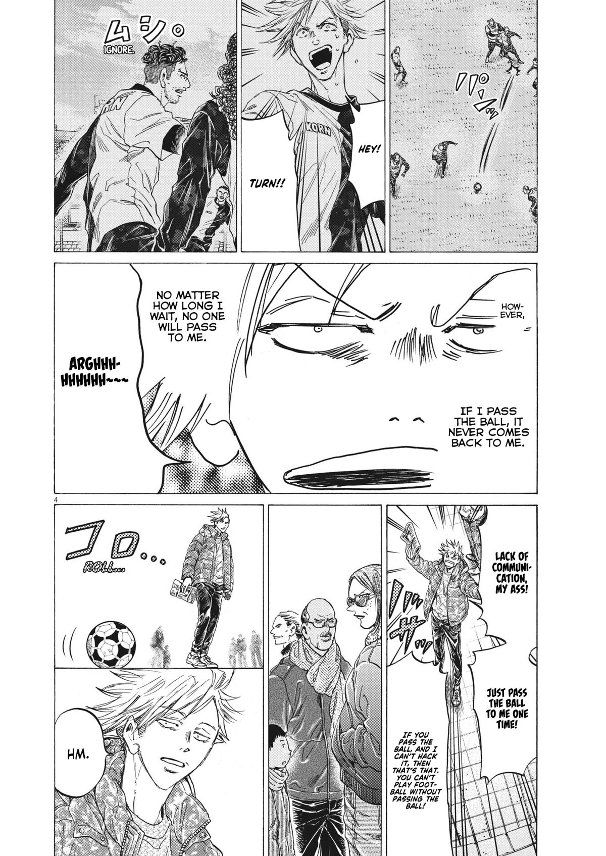 Ao Ashi Chapter 318 page 5 - Chapter 318: Pulpo a la plancha con crema de patata