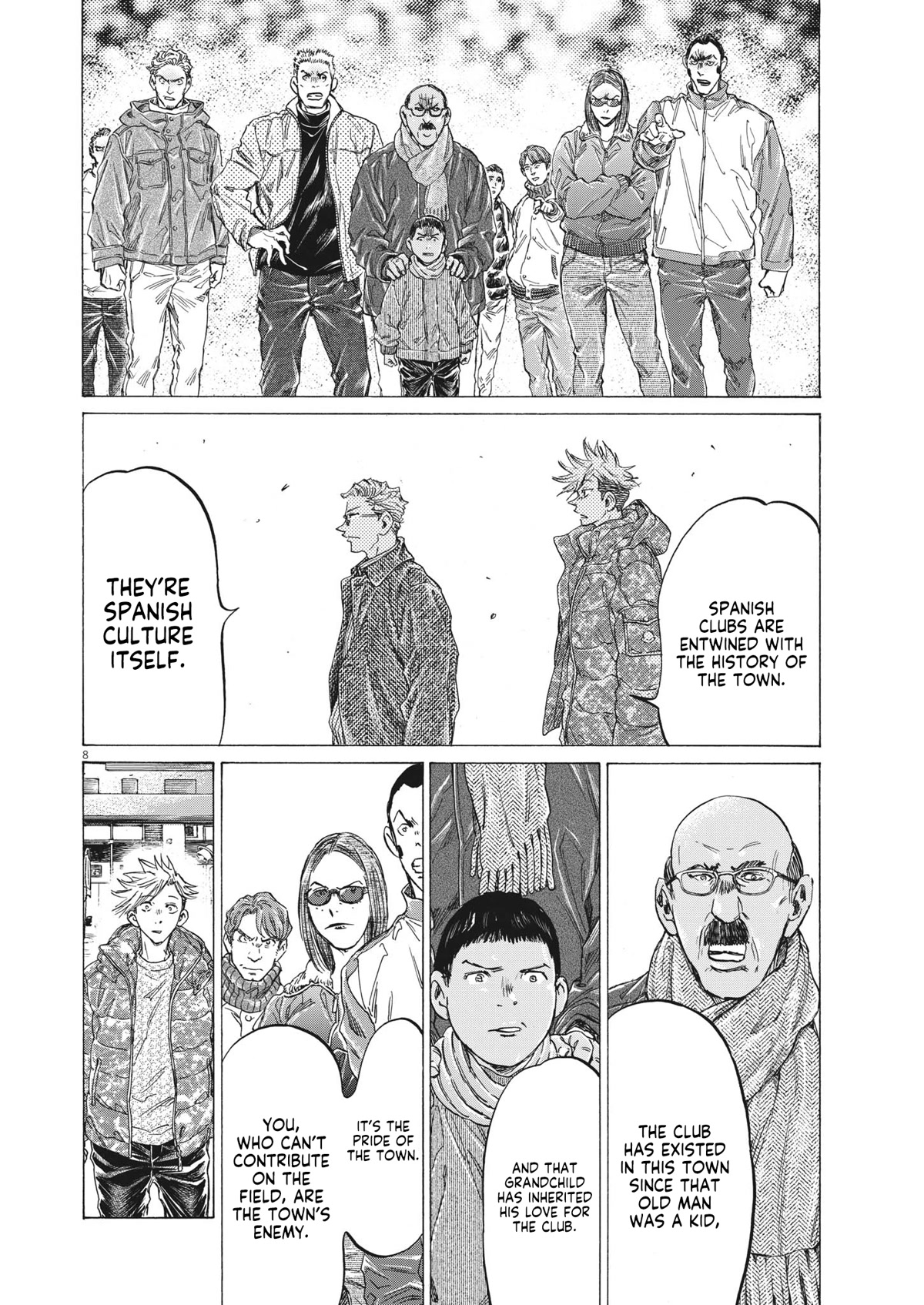 Ao Ashi Chapter 318 page 9 - Chapter 318: Pulpo a la plancha con crema de patata