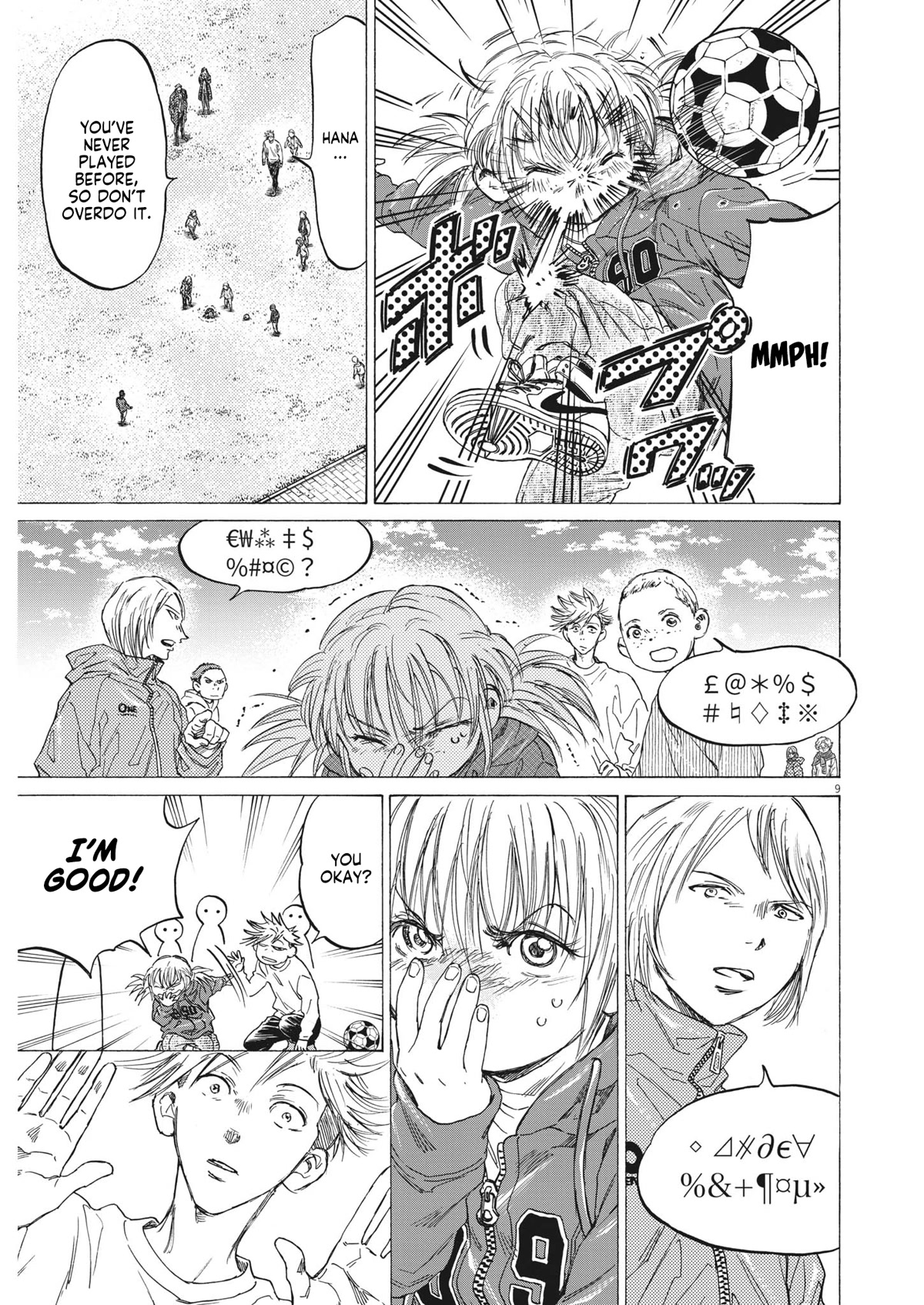 Ao Ashi Chapter 319 page 10 - Chapter 319: Hana Goes West