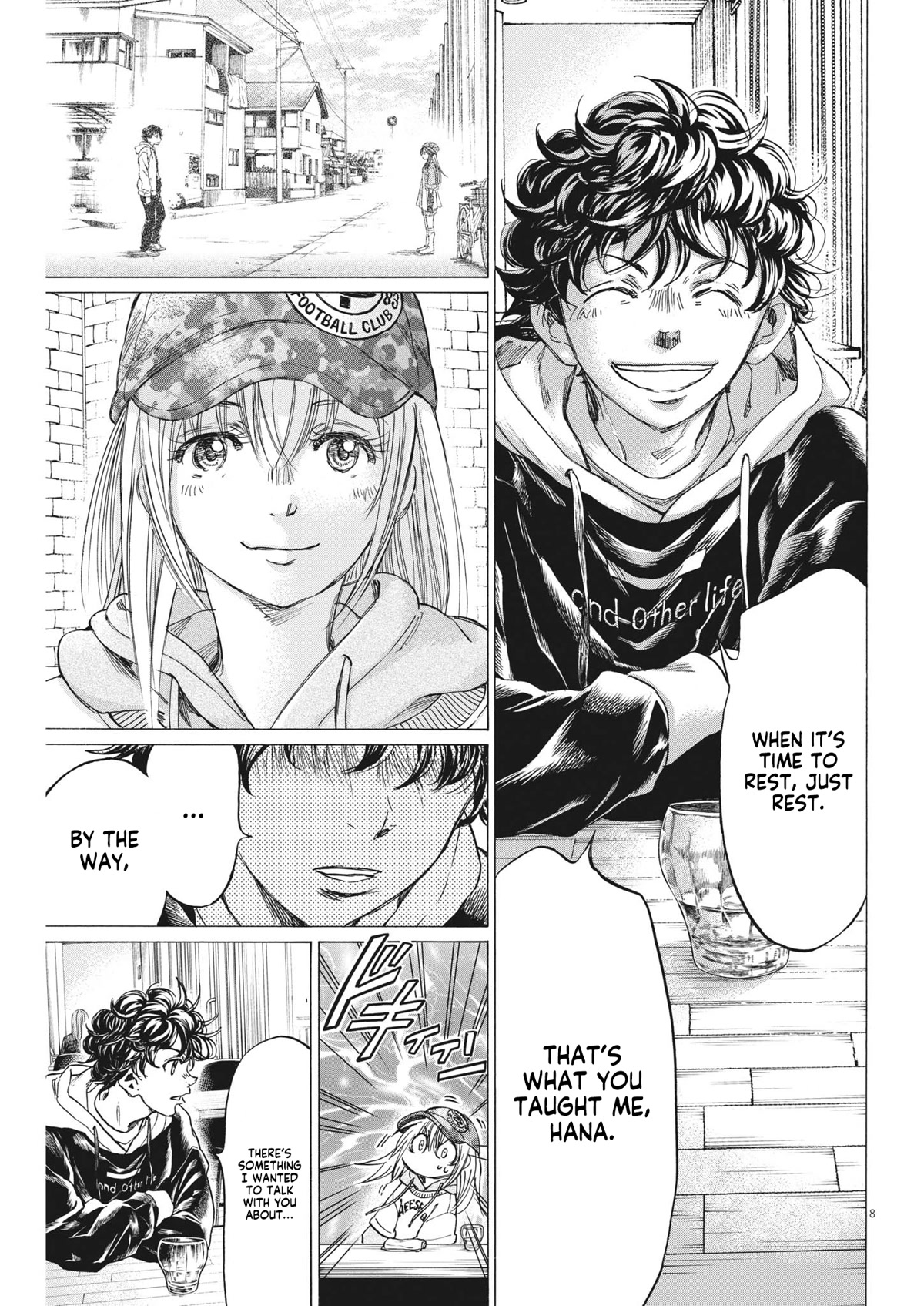 Ao Ashi Chapter 321 page 10 - Chapter 321: Monde Blue (Blue World)