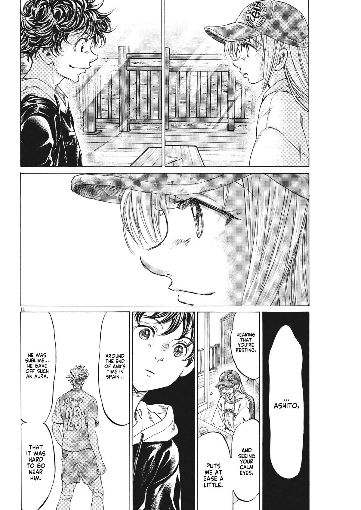 Ao Ashi Chapter 321 page 13 - Chapter 321: Monde Blue (Blue World)