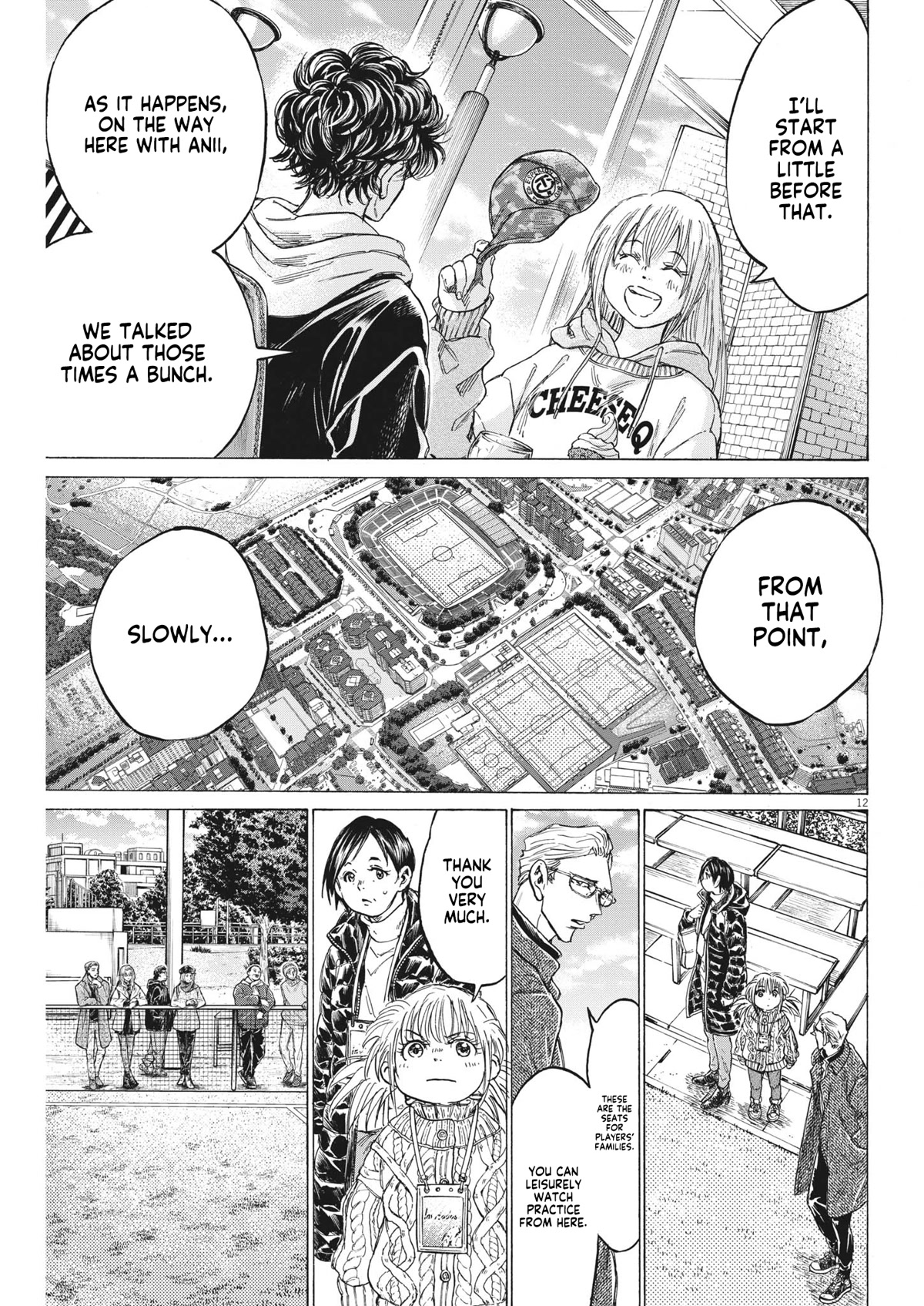 Ao Ashi Chapter 321 page 14 - Chapter 321: Monde Blue (Blue World)