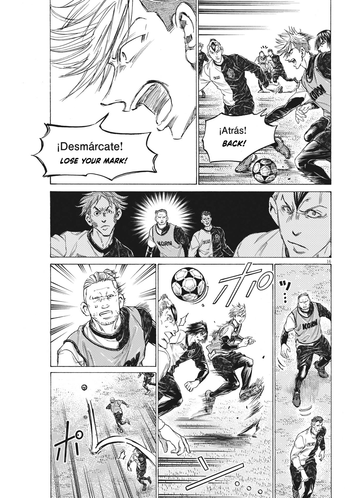 Ao Ashi Chapter 321 page 18 - Chapter 321: Monde Blue (Blue World)