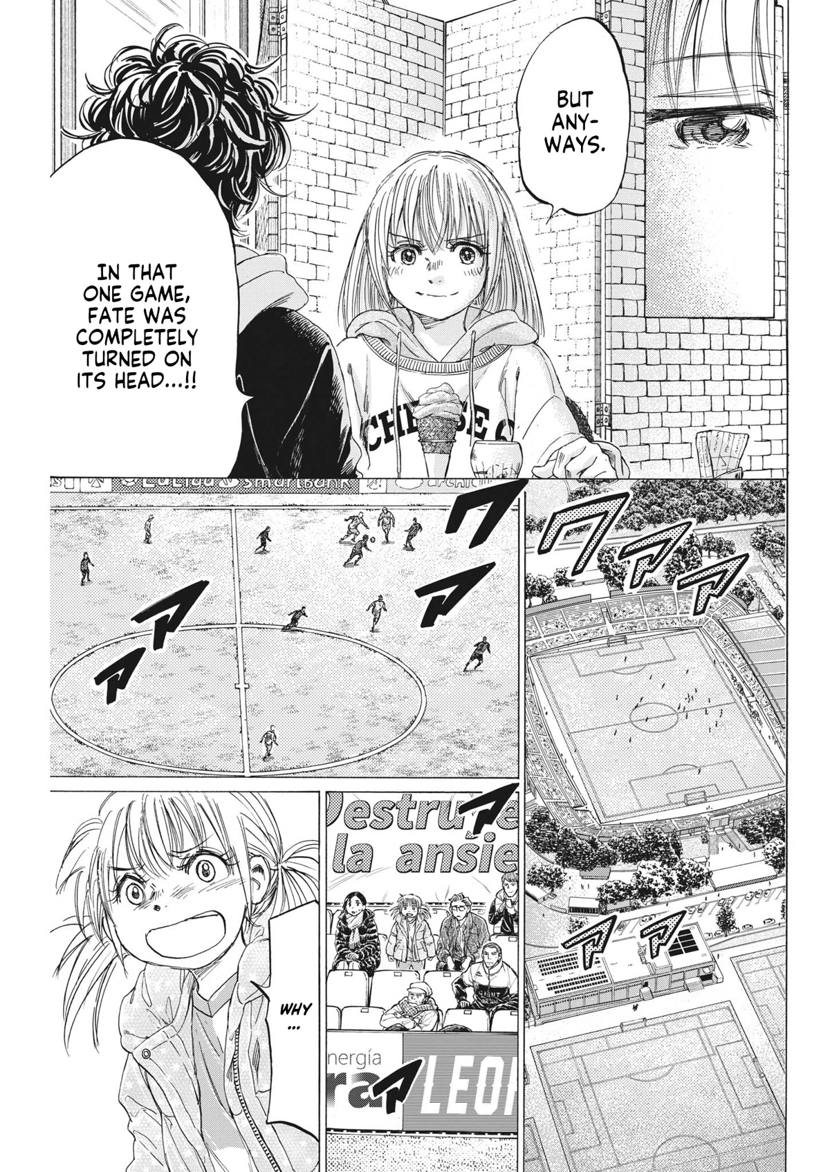 Ao Ashi Chapter 322 page 13 - Chapter 322: La Liga Match 17 SC Sabadell vs SC Europa