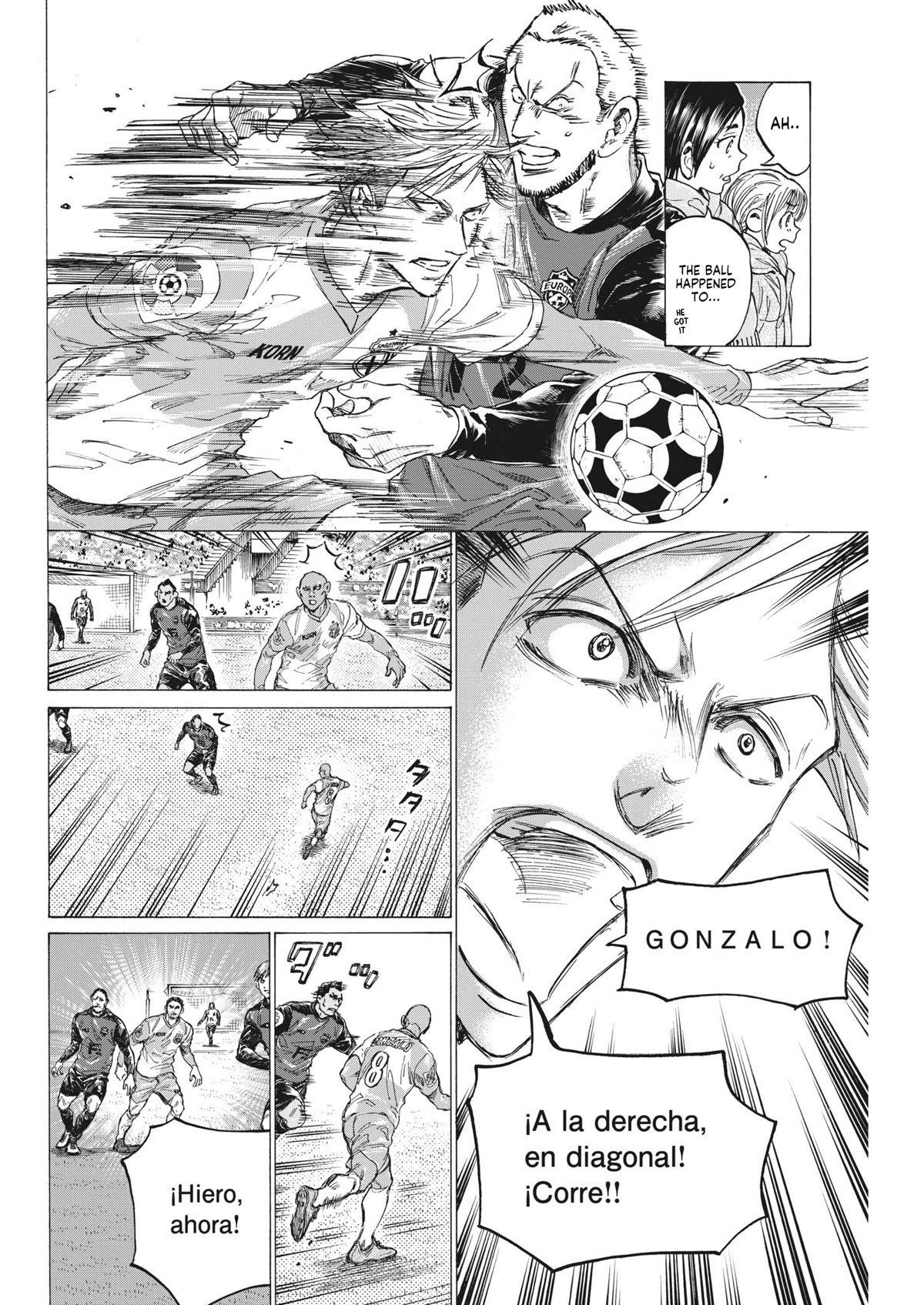 Ao Ashi Chapter 322 page 18 - Chapter 322: La Liga Match 17 SC Sabadell vs SC Europa