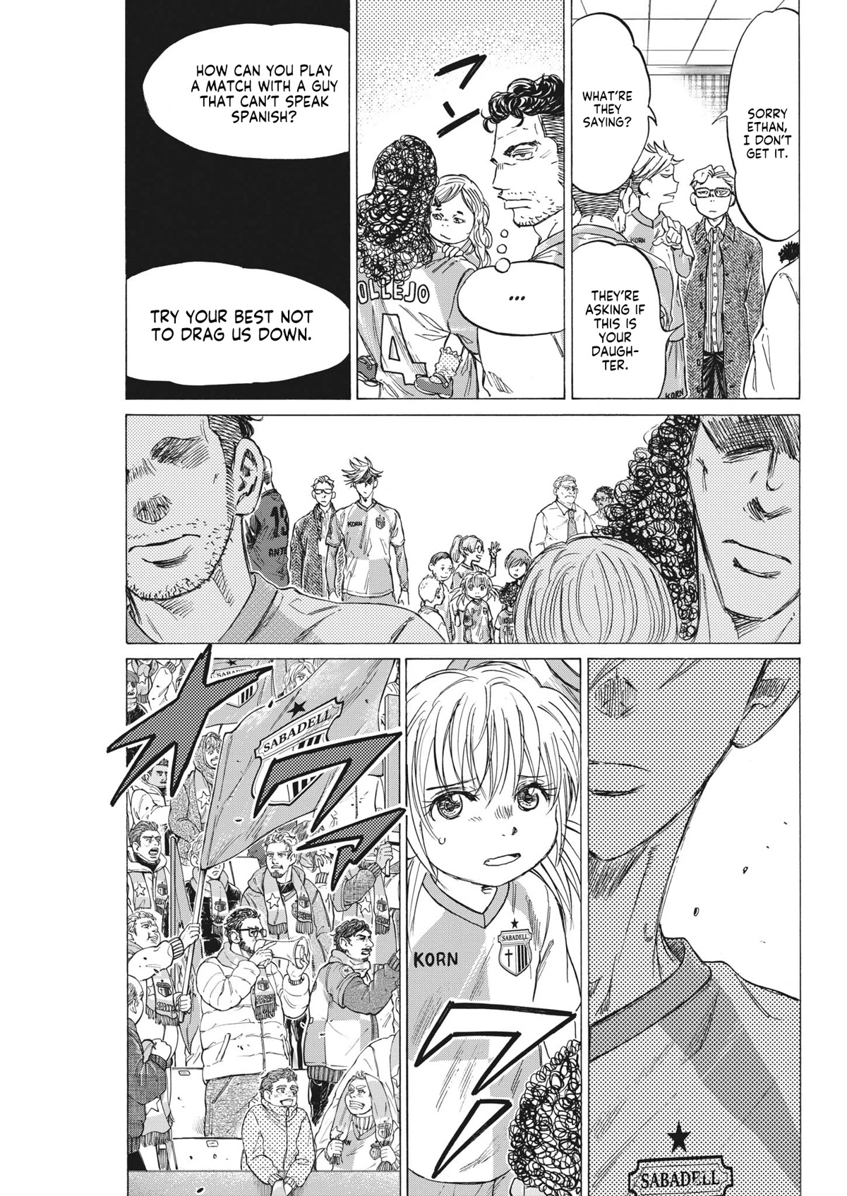 Ao Ashi Chapter 322 page 7 - Chapter 322: La Liga Match 17 SC Sabadell vs SC Europa