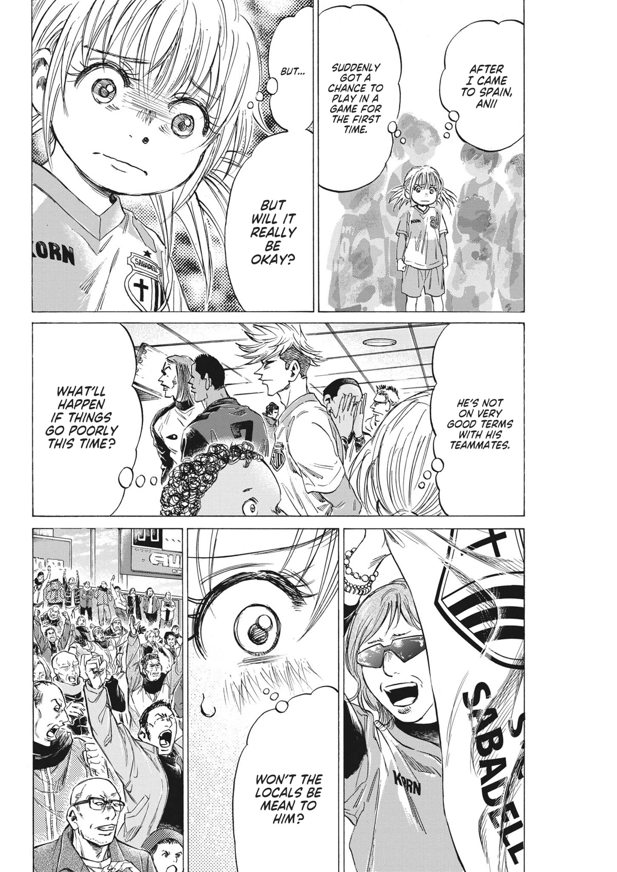Ao Ashi Chapter 322 page 8 - Chapter 322: La Liga Match 17 SC Sabadell vs SC Europa
