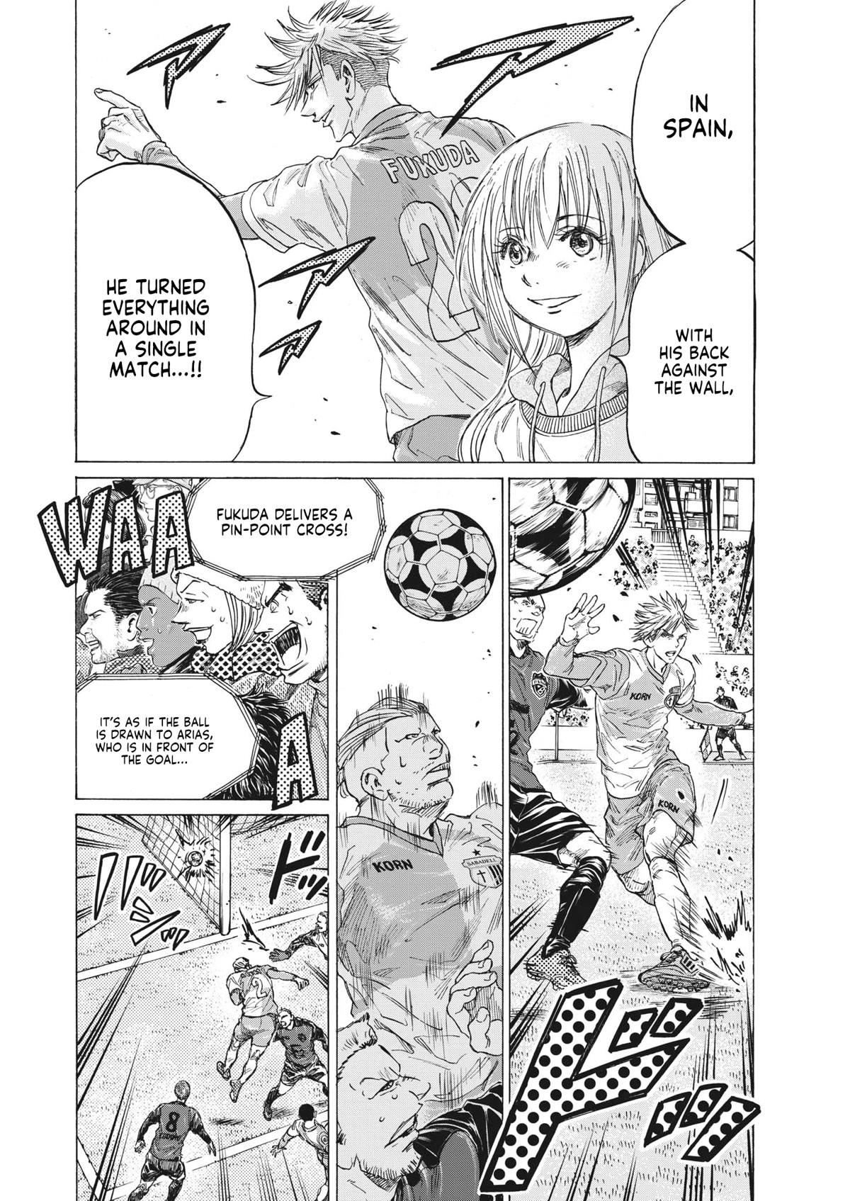 Ao Ashi Chapter 323 page 12 - Chapter 323: Everything Fukuda Tatsuya Does