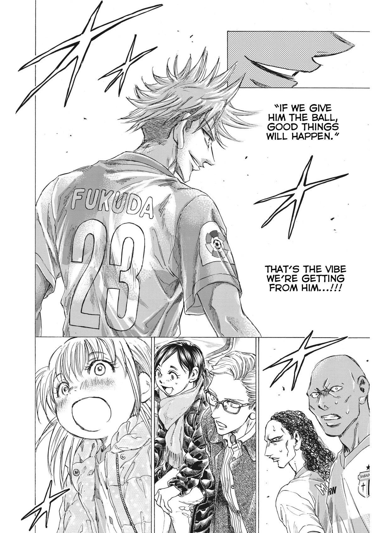 Ao Ashi Chapter 323 page 14 - Chapter 323: Everything Fukuda Tatsuya Does