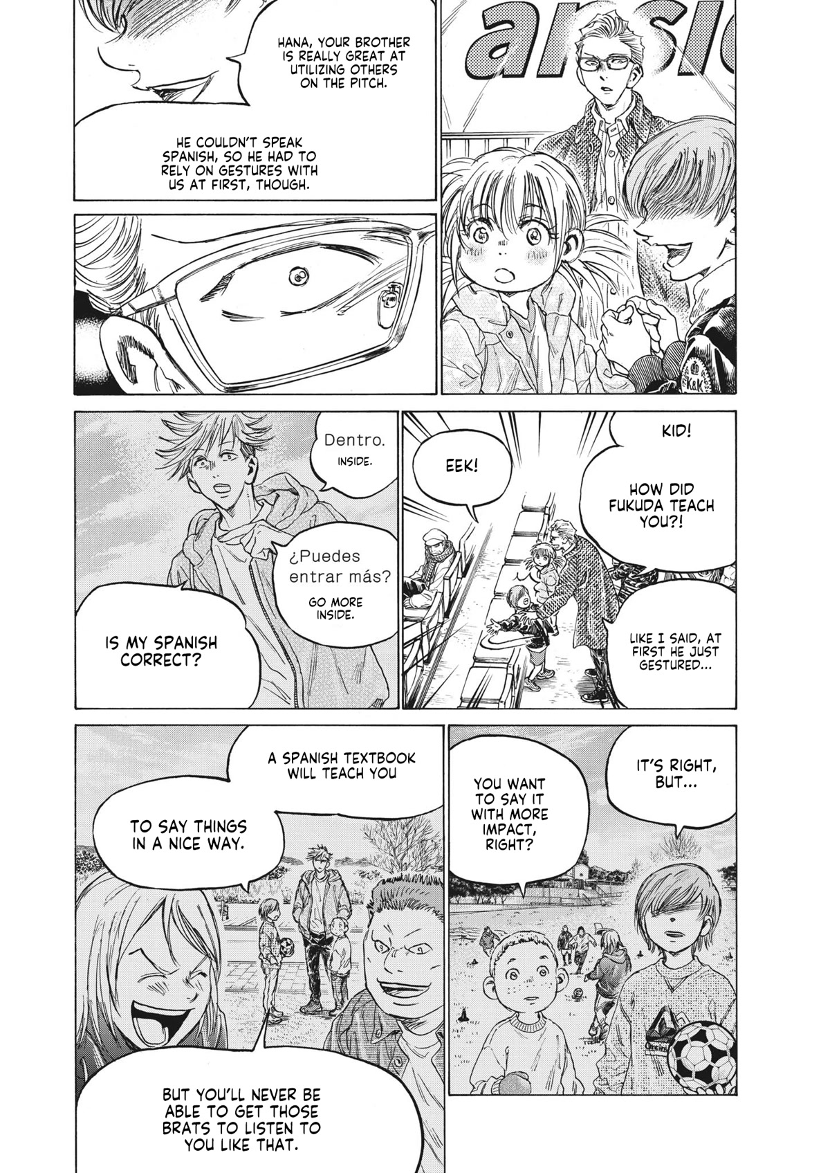 Ao Ashi Chapter 323 page 16 - Chapter 323: Everything Fukuda Tatsuya Does