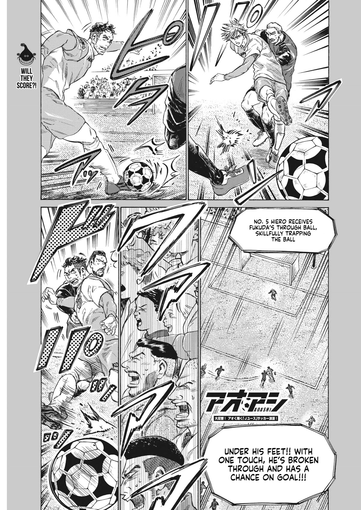 Ao Ashi Chapter 323 page 3 - Chapter 323: Everything Fukuda Tatsuya Does