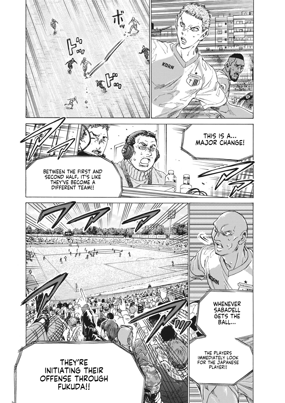 Ao Ashi Chapter 324 page 13 - Chapter 324: Watching Your Ever..