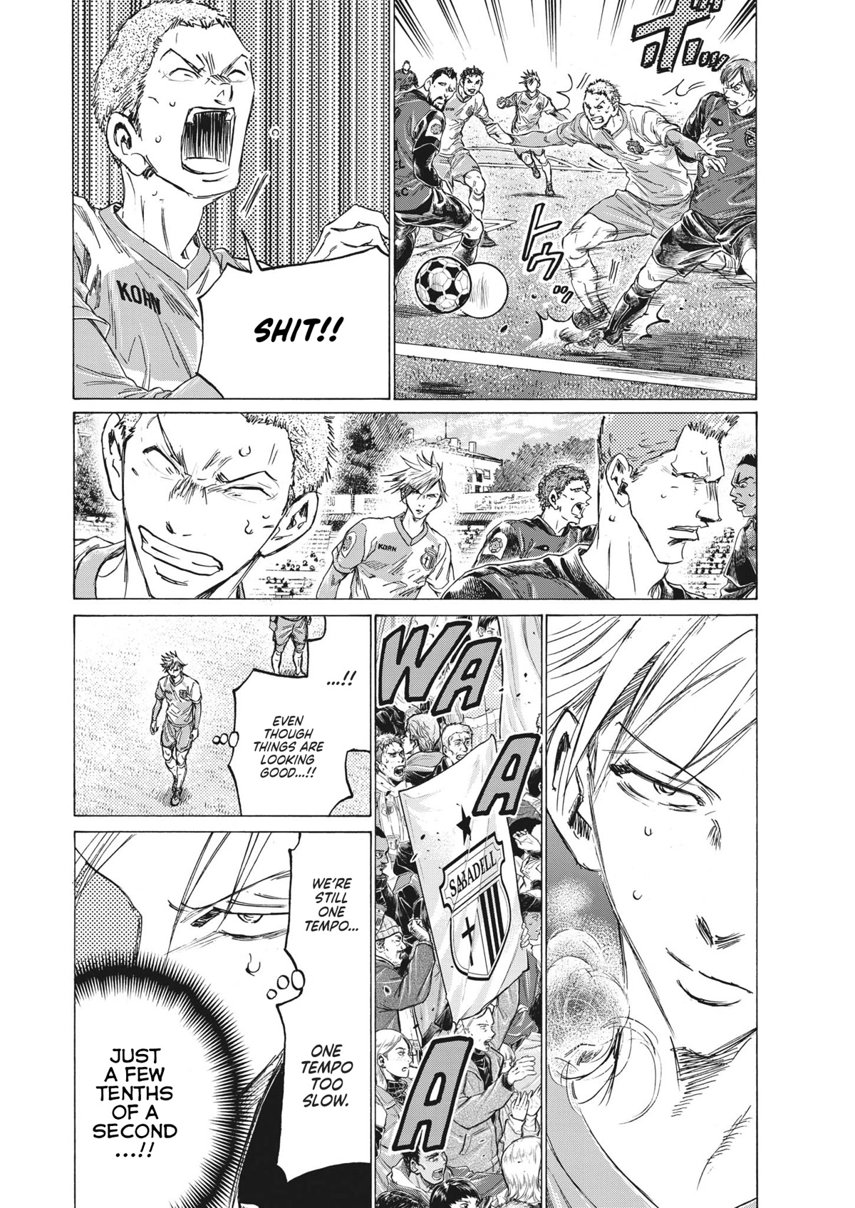 Ao Ashi Chapter 324 page 15 - Chapter 324: Watching Your Ever..