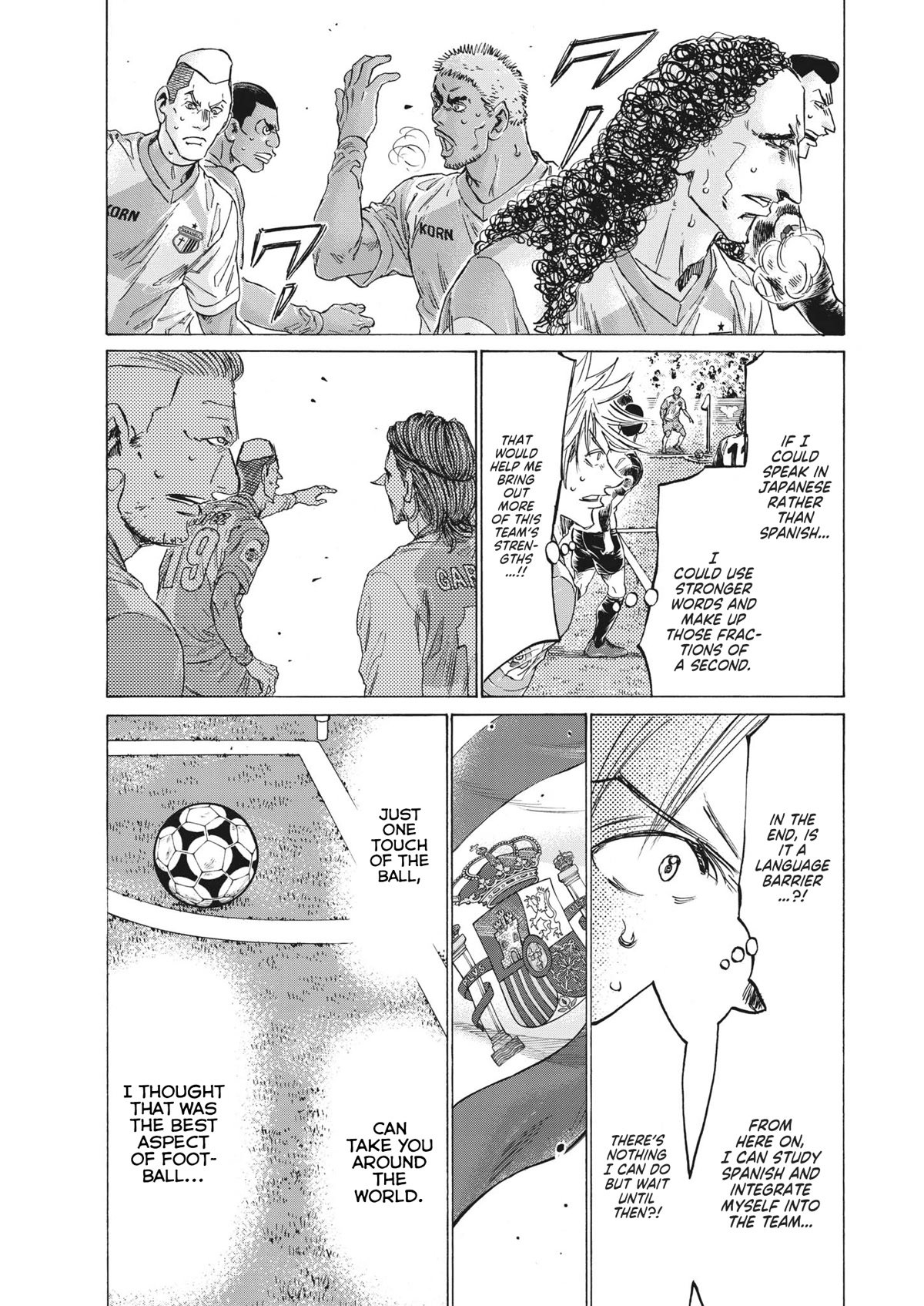 Ao Ashi Chapter 324 page 16 - Chapter 324: Watching Your Ever..