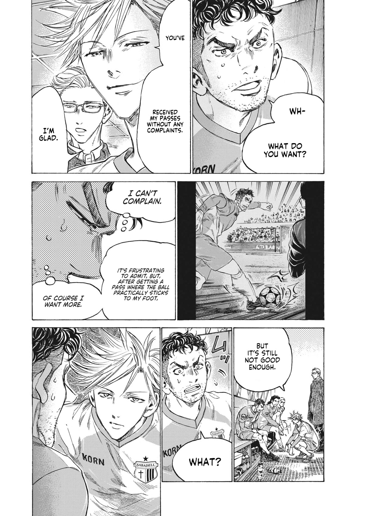 Ao Ashi Chapter 324 page 3 - Chapter 324: Watching Your Ever..