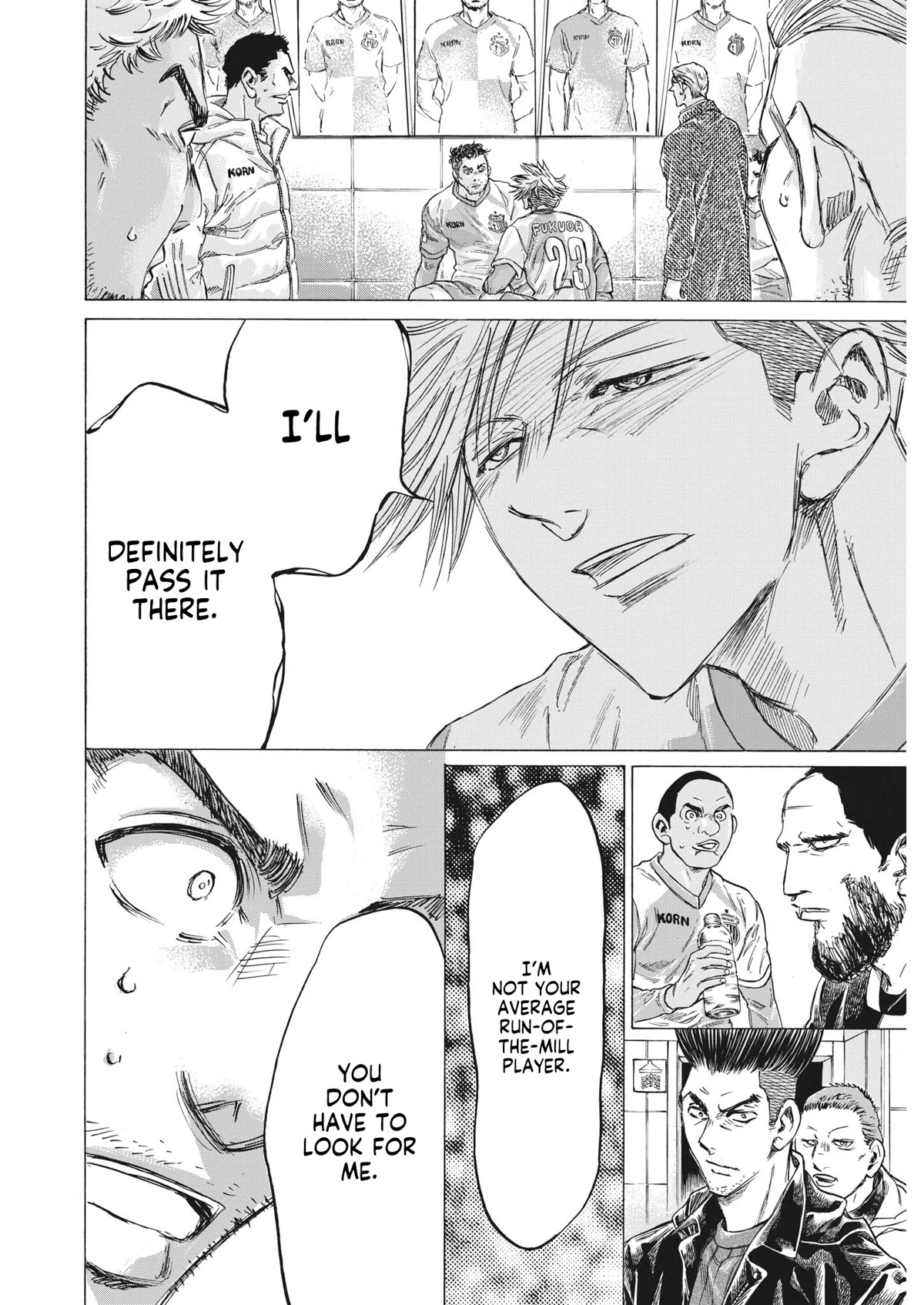 Ao Ashi Chapter 324 page 5 - Chapter 324: Watching Your Ever..