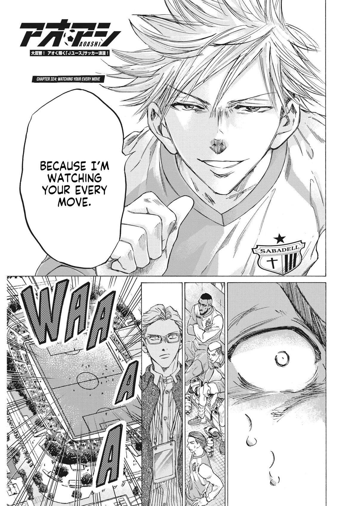 Ao Ashi Chapter 324 page 6 - Chapter 324: Watching Your Ever..