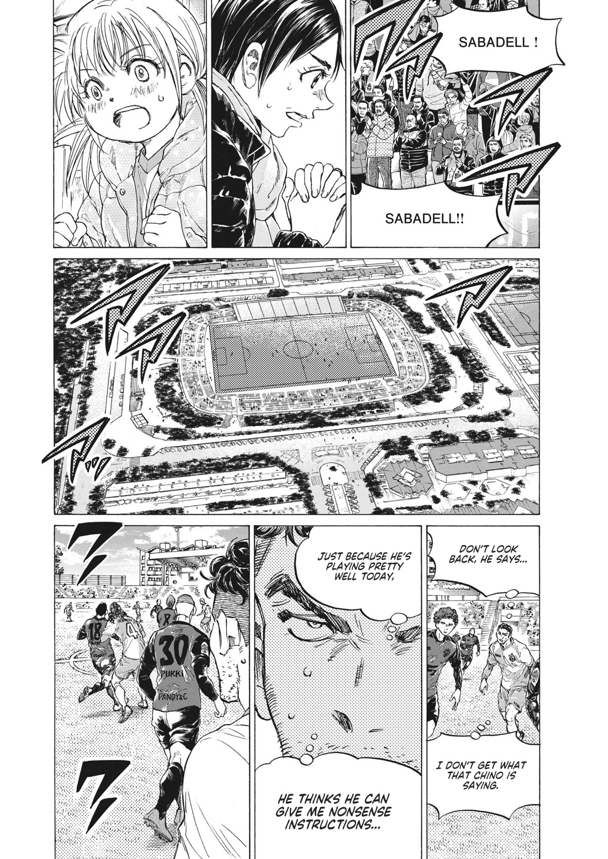 Ao Ashi Chapter 324 page 7 - Chapter 324: Watching Your Ever..