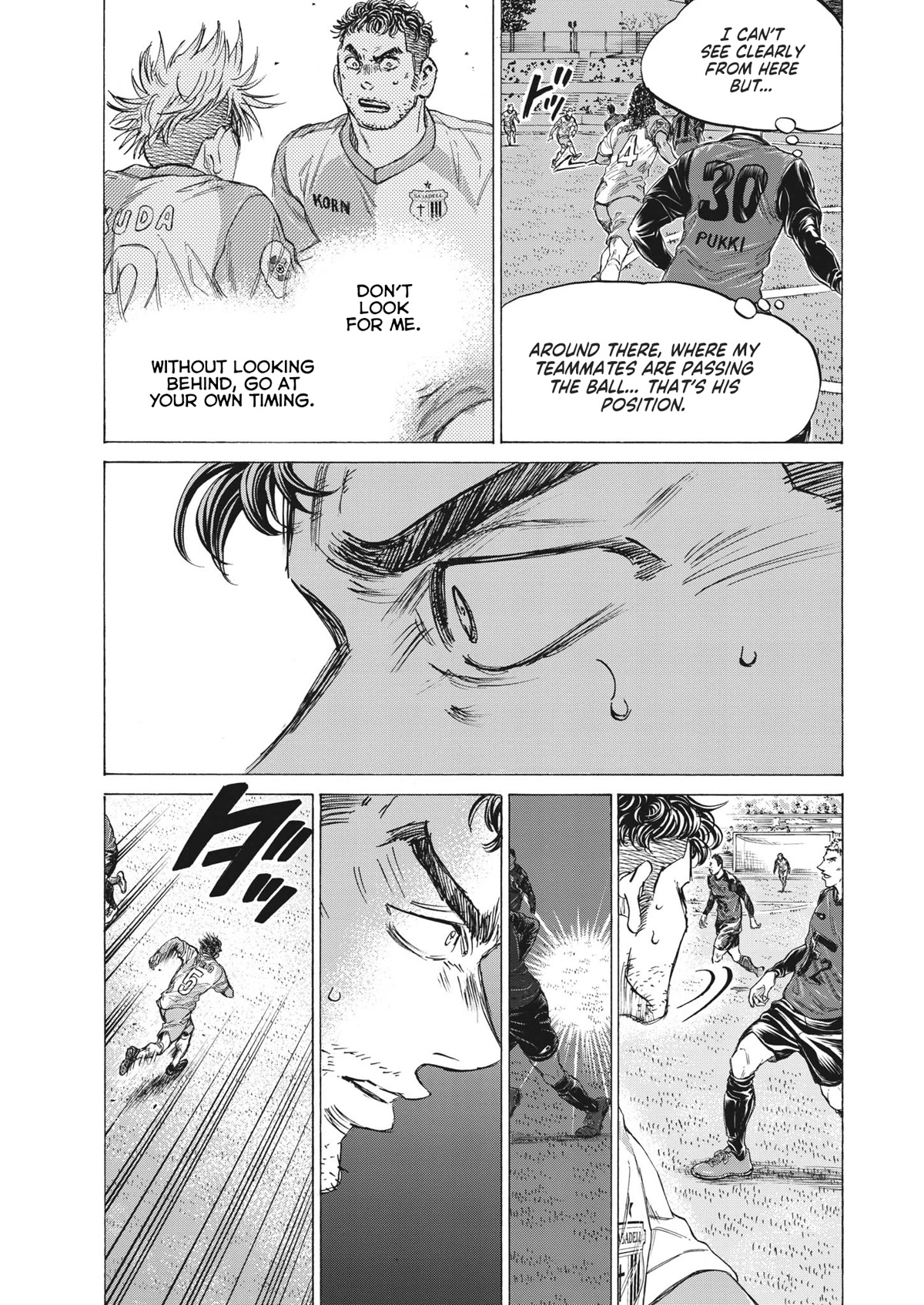 Ao Ashi Chapter 324 page 8 - Chapter 324: Watching Your Ever..