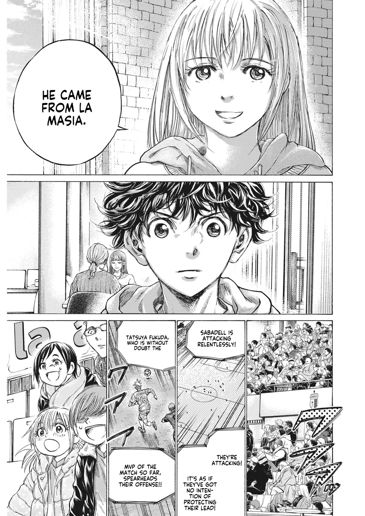 Ao Ashi Chapter 325 page 10 - Chapter 325: Thank You, Football