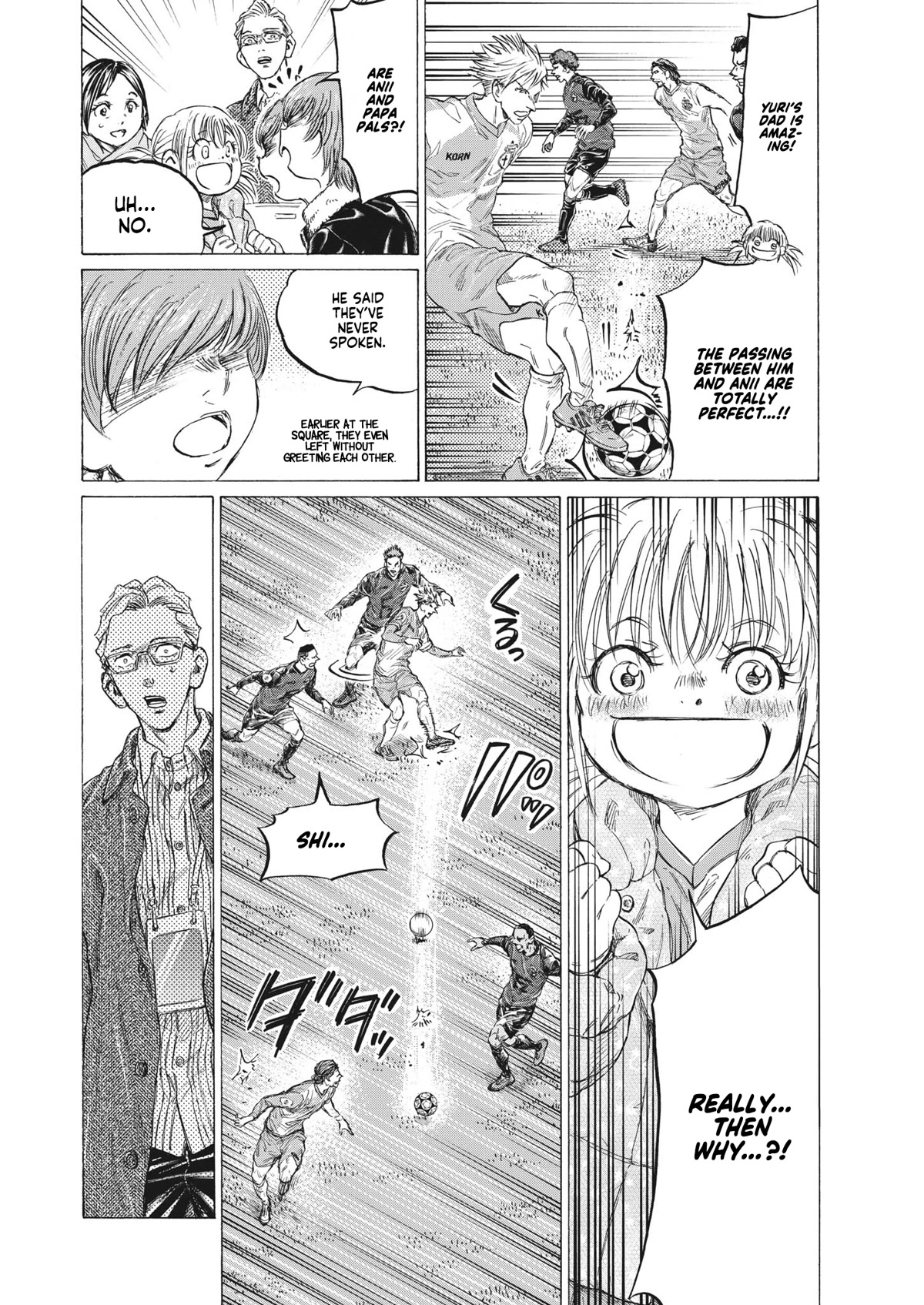 Ao Ashi Chapter 325 page 11 - Chapter 325: Thank You, Football
