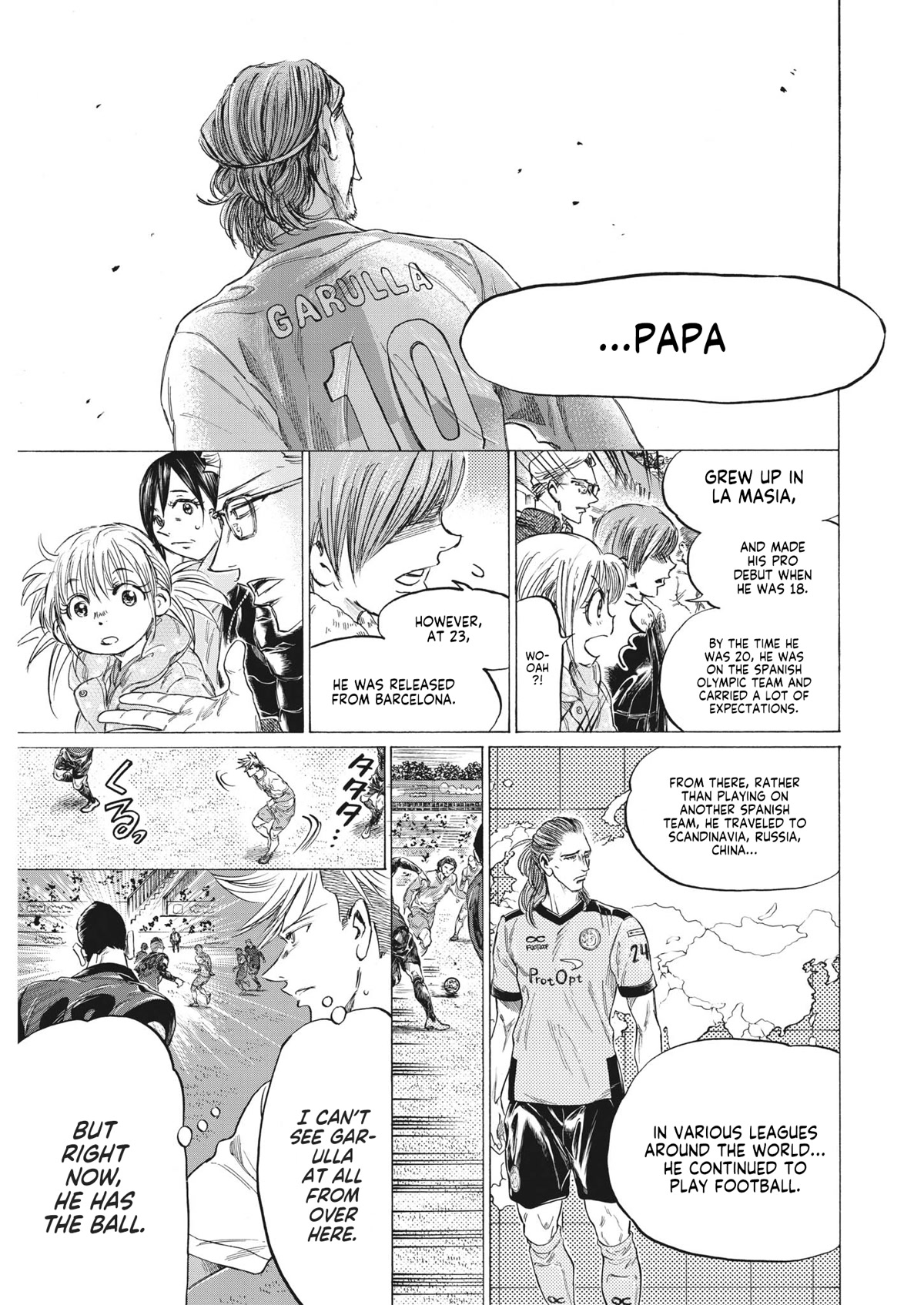 Ao Ashi Chapter 325 page 14 - Chapter 325: Thank You, Football