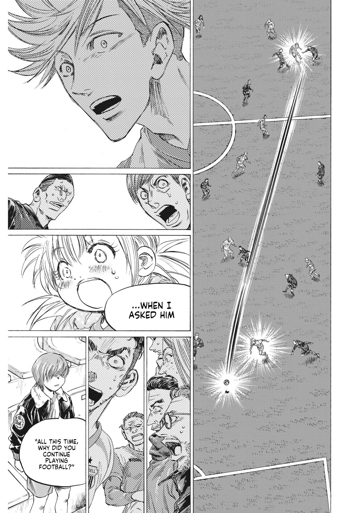 Ao Ashi Chapter 325 page 16 - Chapter 325: Thank You, Football