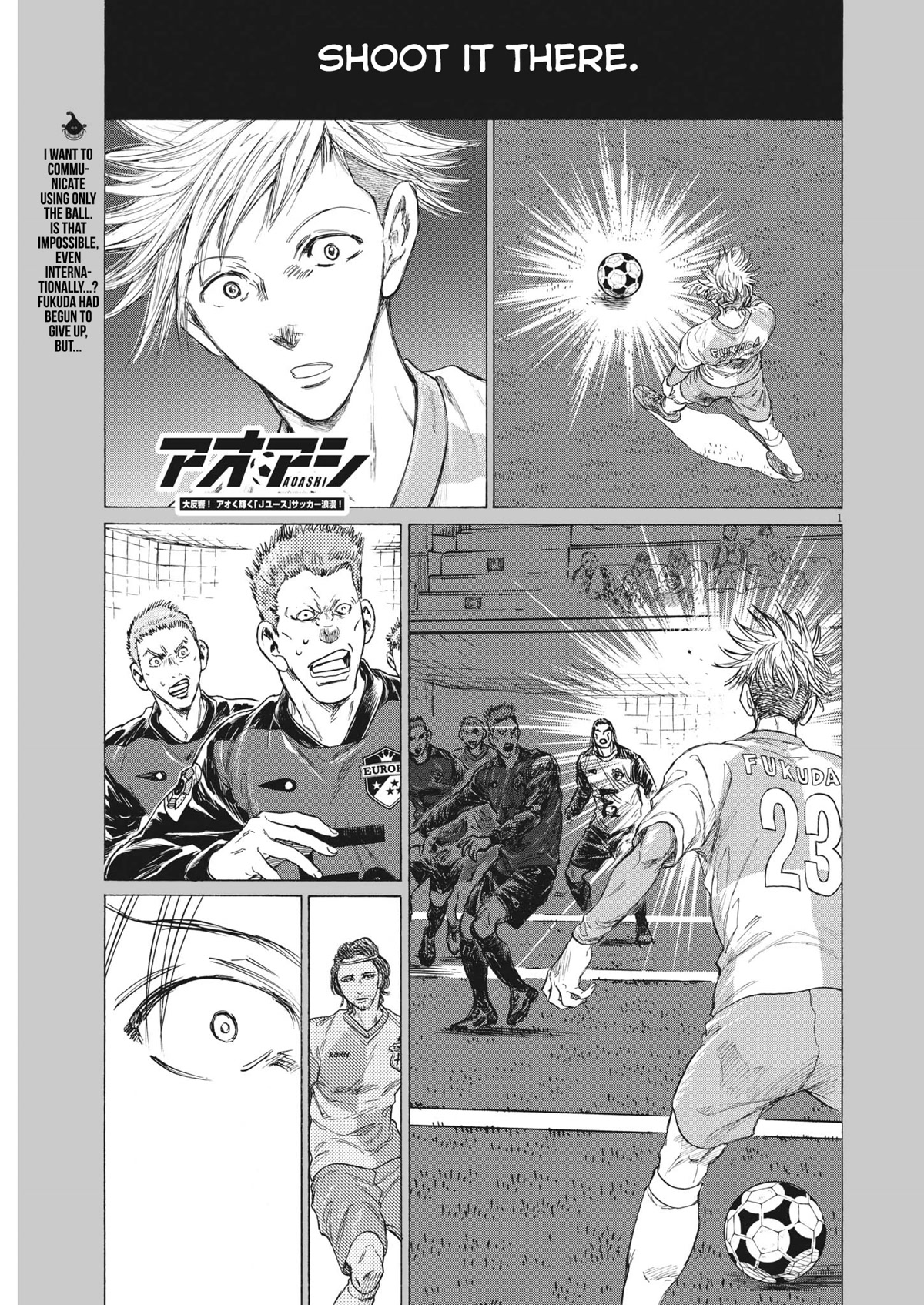 Ao Ashi Chapter 325 page 2 - Chapter 325: Thank You, Football