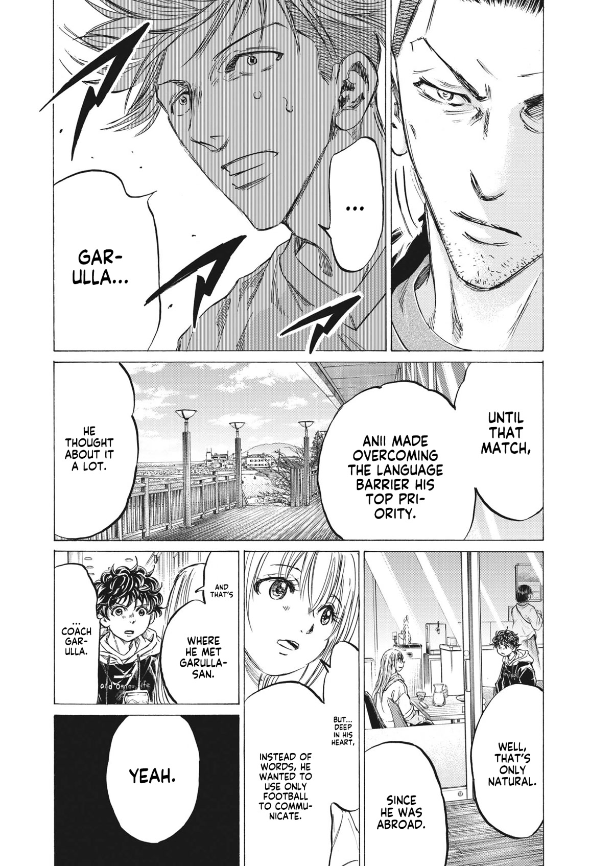 Ao Ashi Chapter 325 page 9 - Chapter 325: Thank You, Football