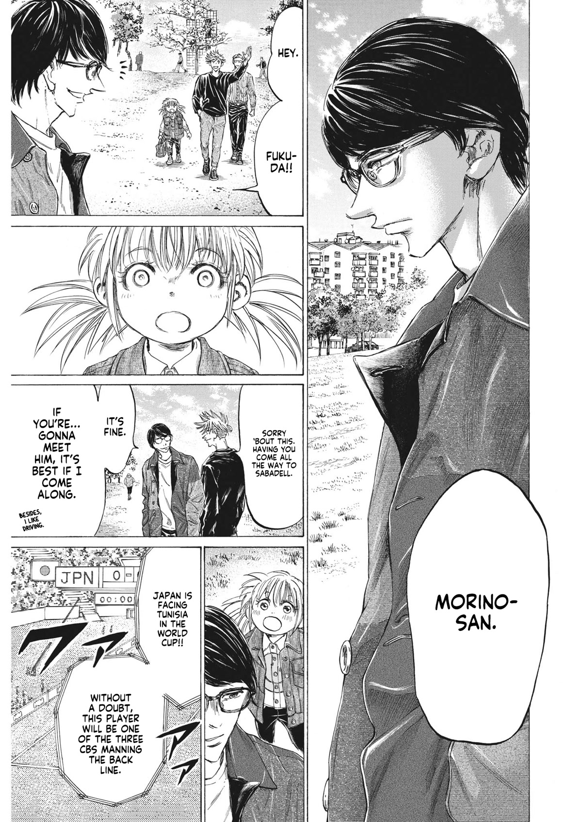 Ao Ashi Chapter 327 page 10 - Chapter 327: A Certain Reunion