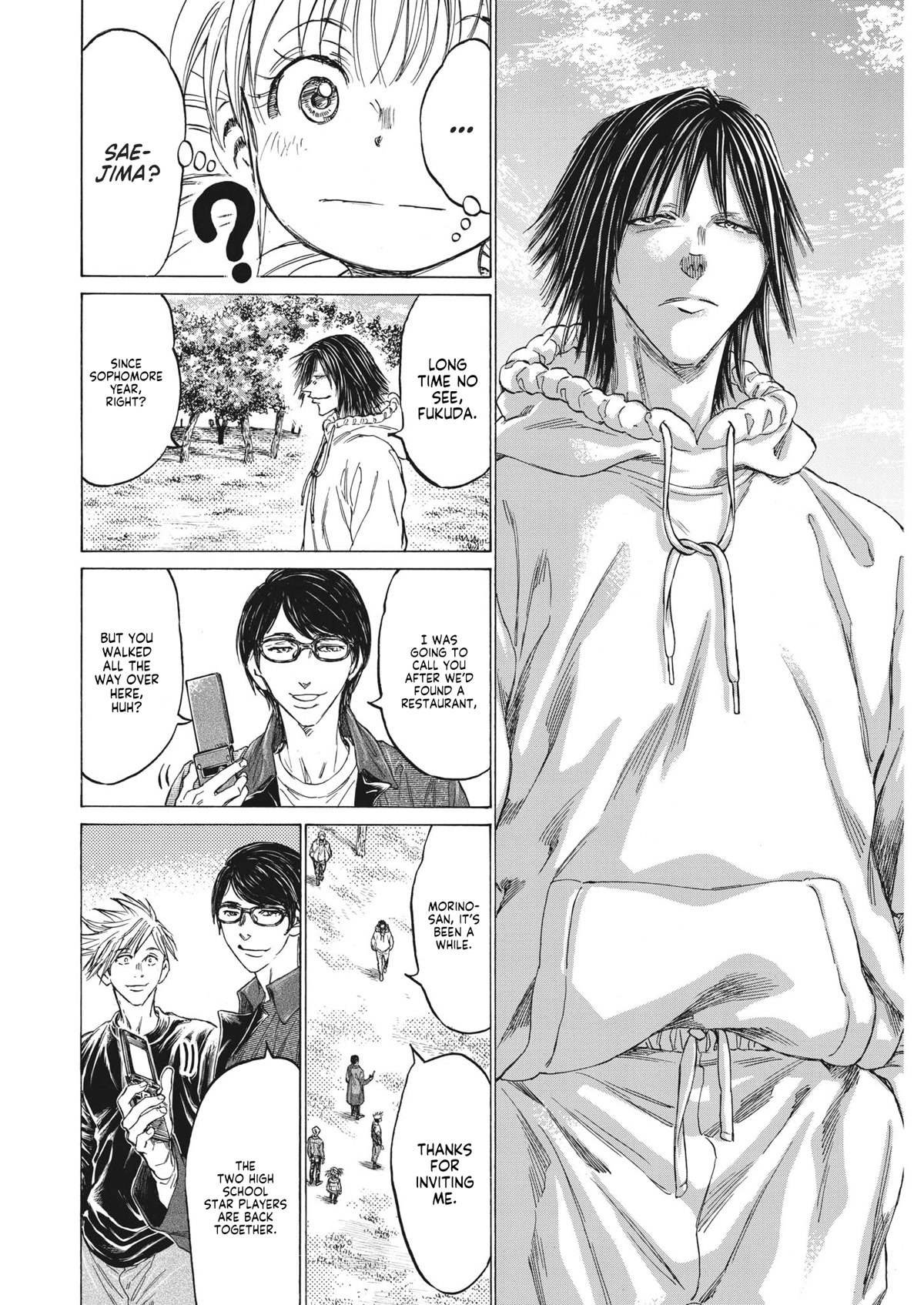 Ao Ashi Chapter 327 page 17 - Chapter 327: A Certain Reunion