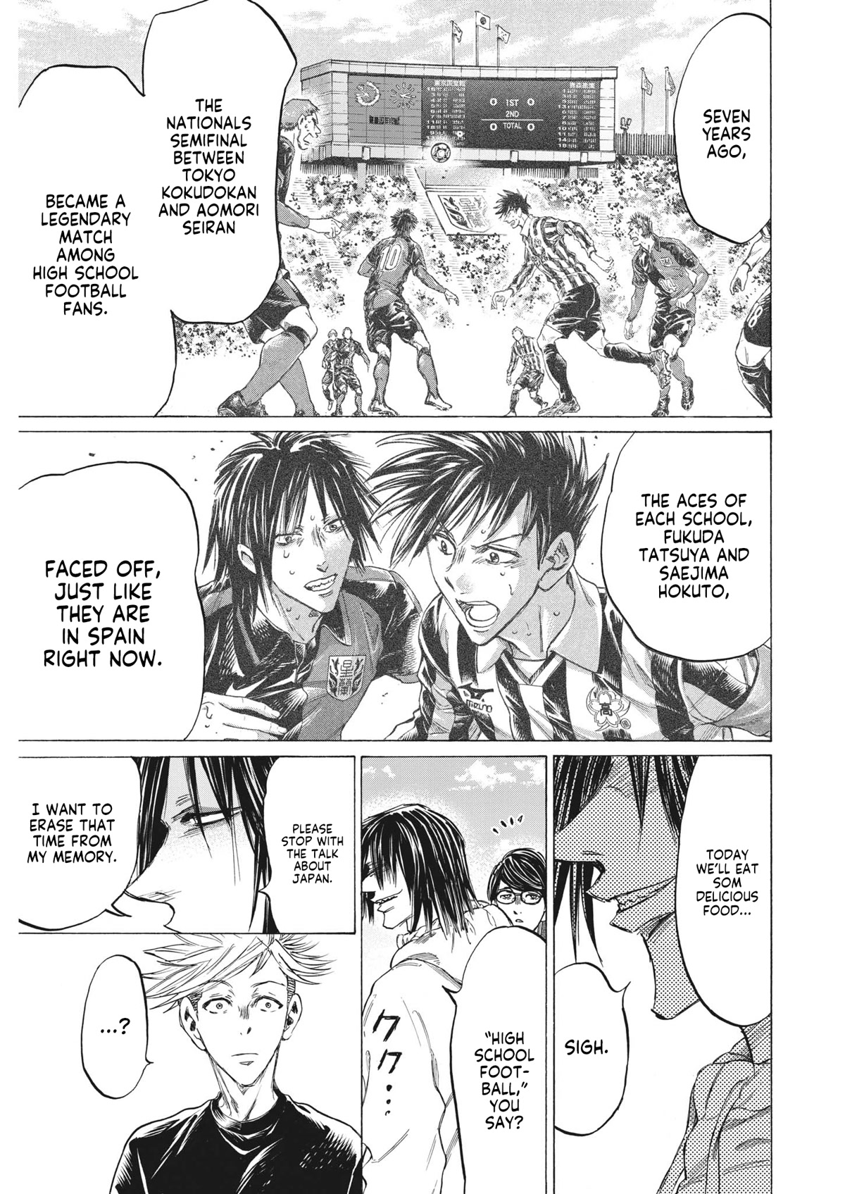 Ao Ashi Chapter 327 page 18 - Chapter 327: A Certain Reunion
