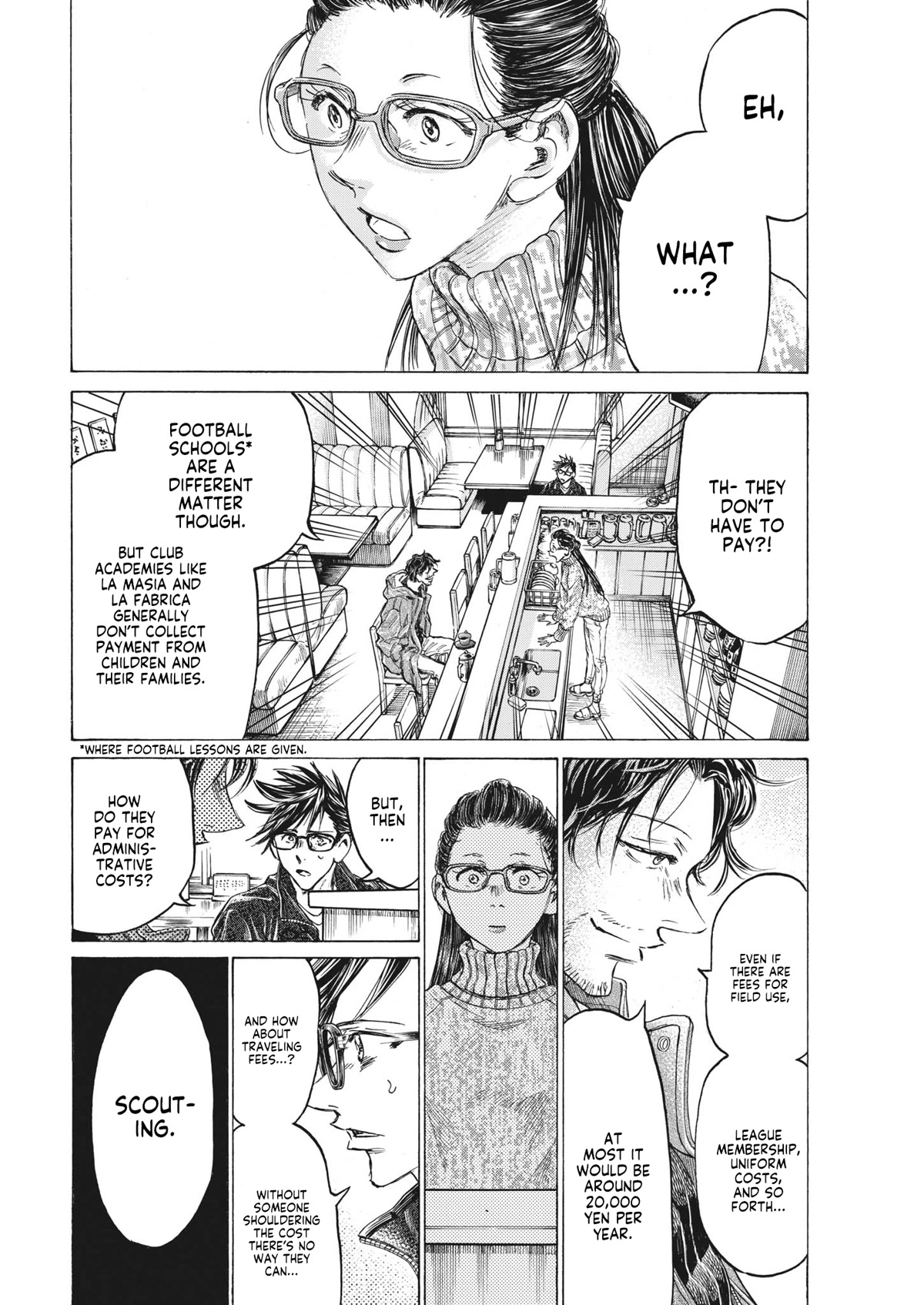 Ao Ashi Chapter 328 page 11 - Chapter 328: Youth Development is an investment.