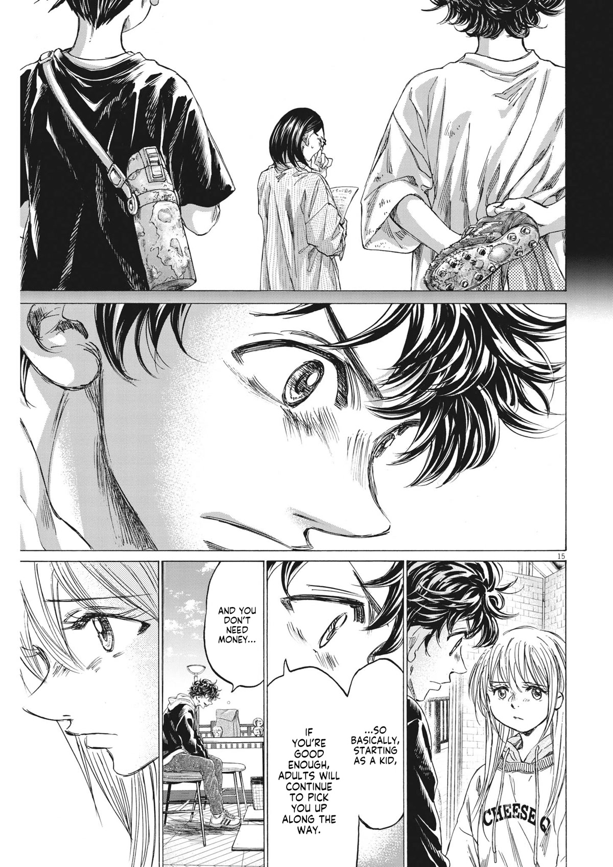 Ao Ashi Chapter 328 page 16 - Chapter 328: Youth Development is an investment.