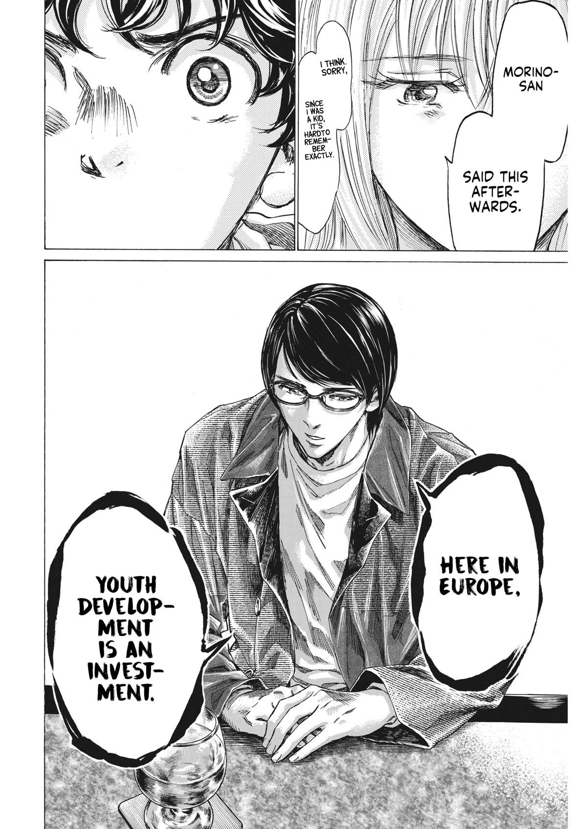 Ao Ashi Chapter 328 page 17 - Chapter 328: Youth Development is an investment.
