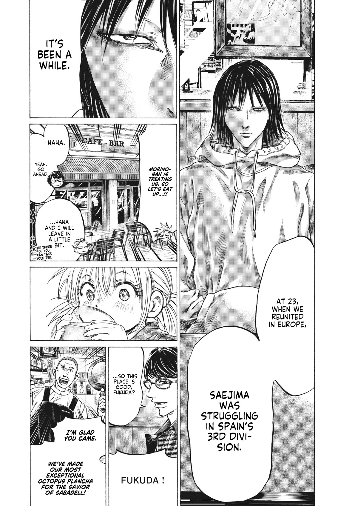Ao Ashi Chapter 328 page 3 - Chapter 328: Youth Development is an investment.