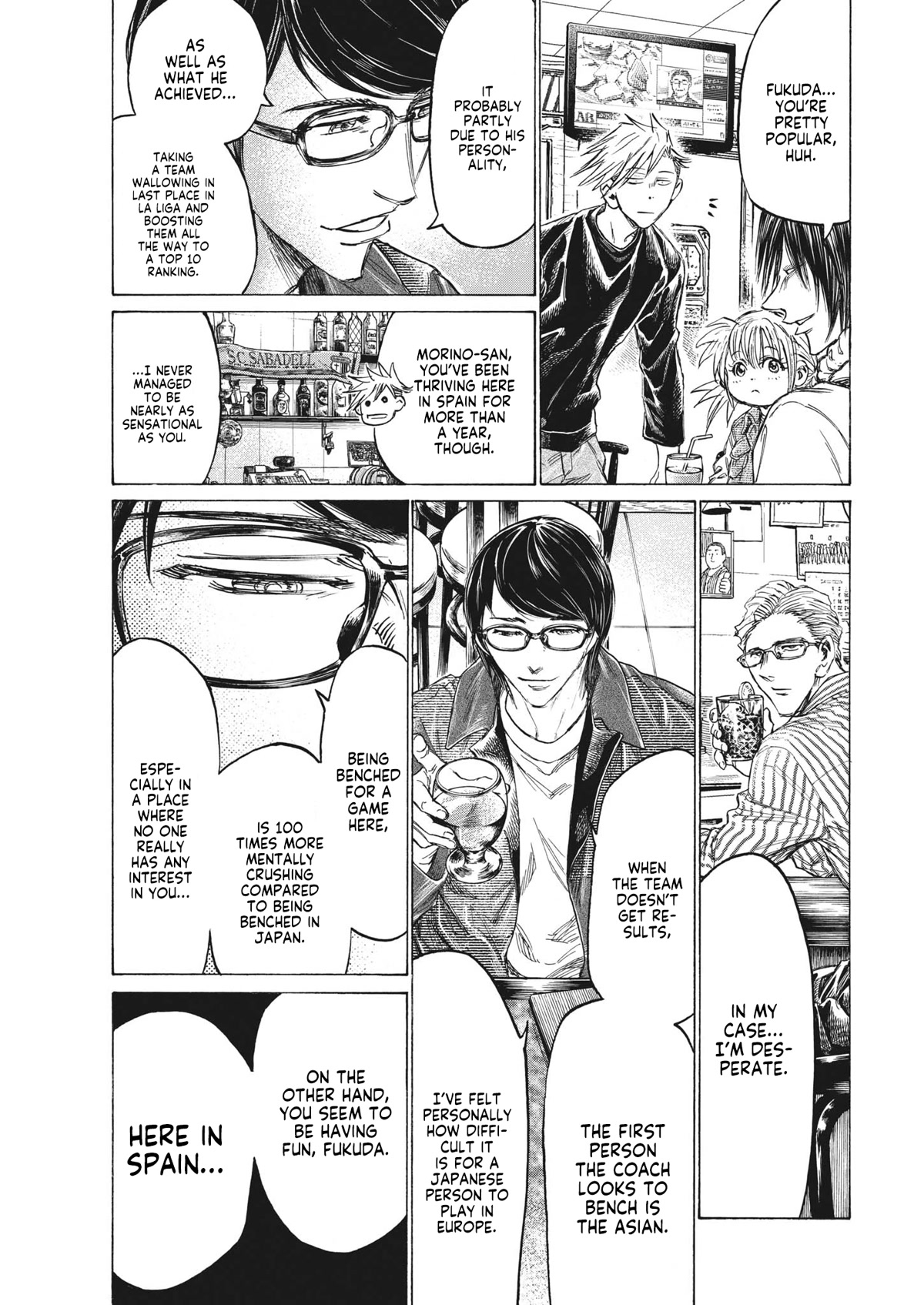 Ao Ashi Chapter 328 page 6 - Chapter 328: Youth Development is an investment.