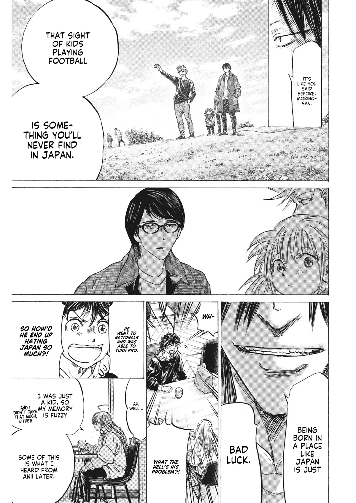 Ao Ashi Chapter 328 page 8 - Chapter 328: Youth Development is an investment.
