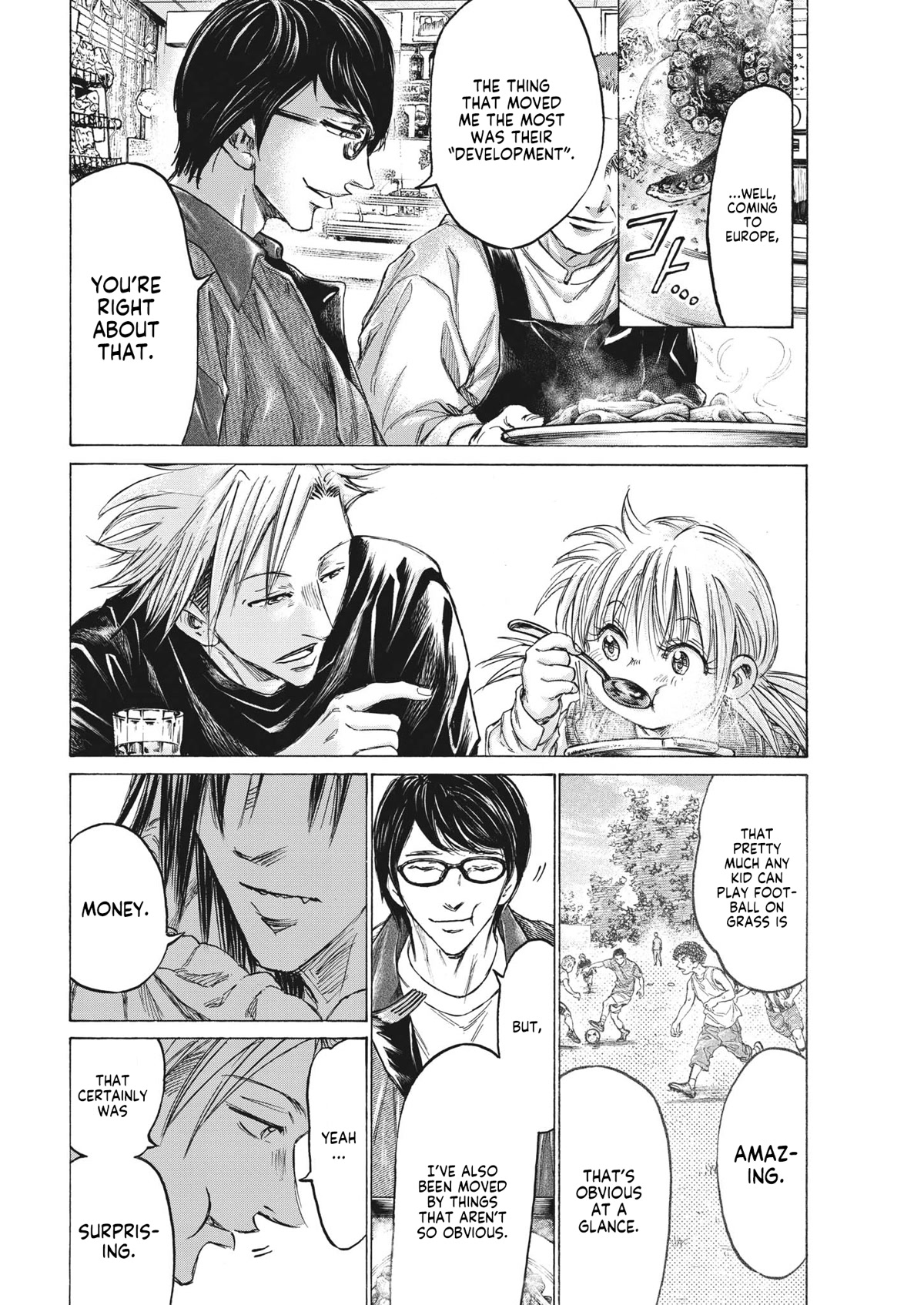 Ao Ashi Chapter 328 page 9 - Chapter 328: Youth Development is an investment.