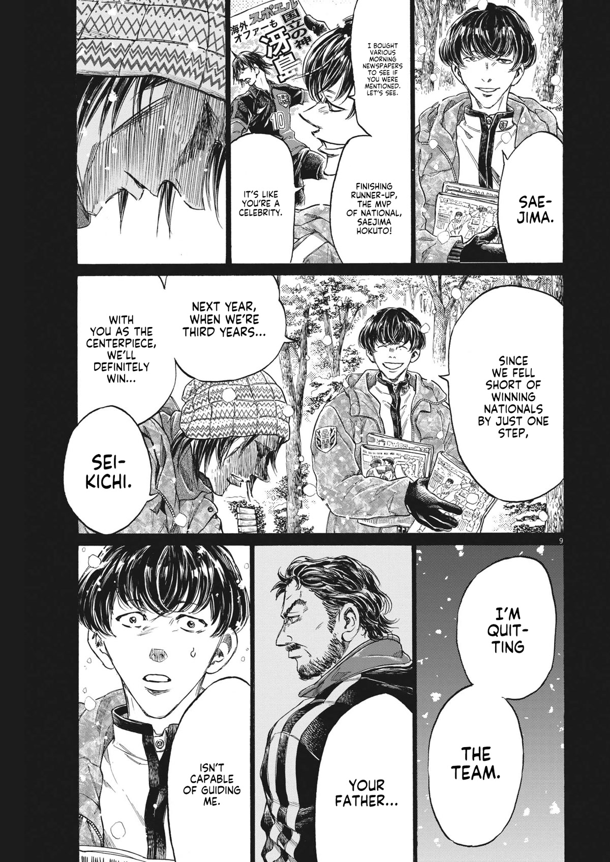 Ao Ashi Chapter 329 page 10 - Chapter 329: I'm Talking About You