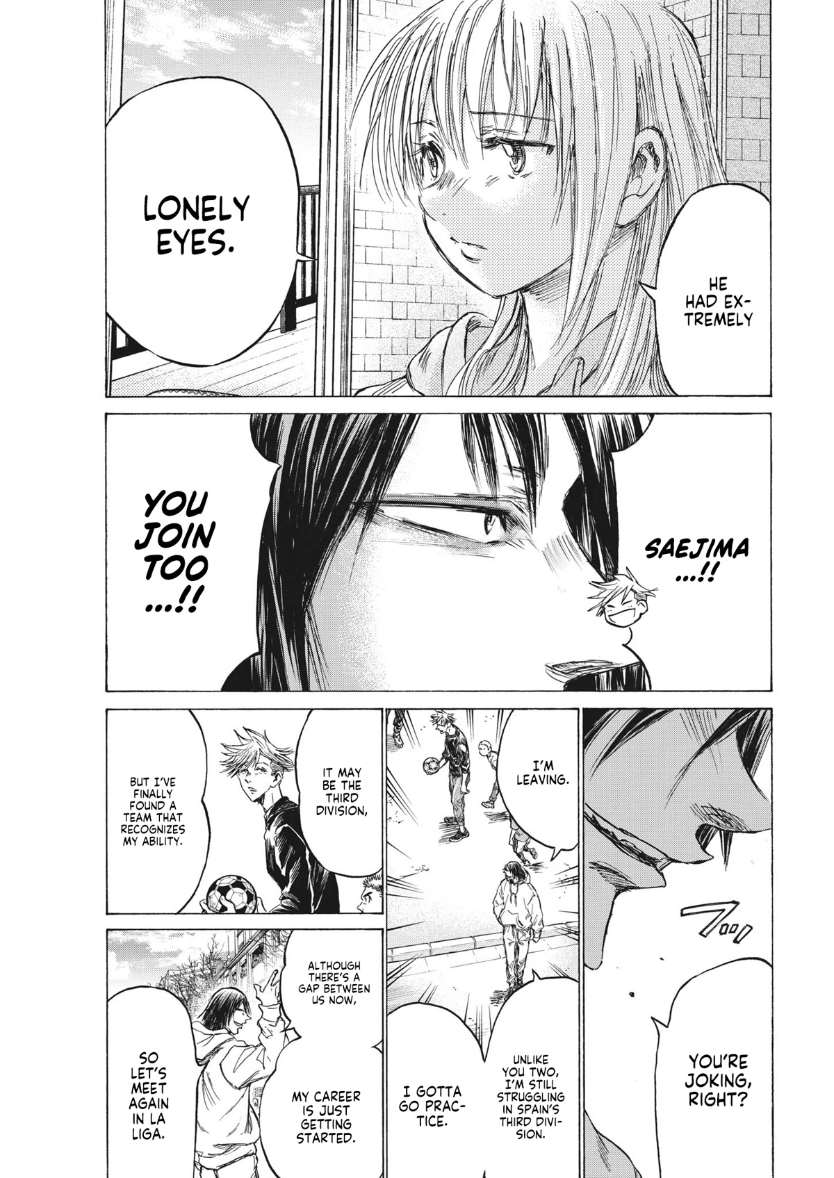 Ao Ashi Chapter 329 page 12 - Chapter 329: I'm Talking About You
