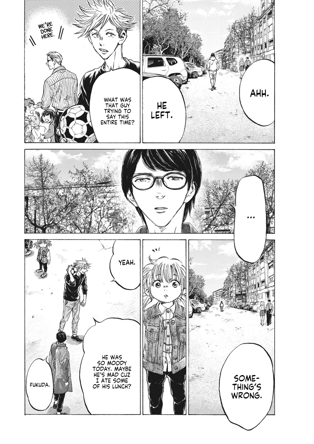 Ao Ashi Chapter 329 page 13 - Chapter 329: I'm Talking About You