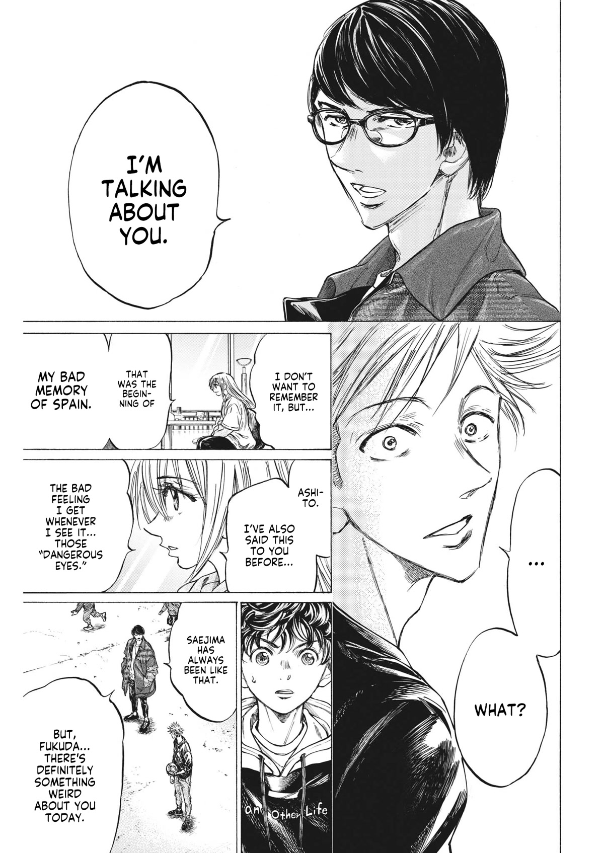 Ao Ashi Chapter 329 page 14 - Chapter 329: I'm Talking About You