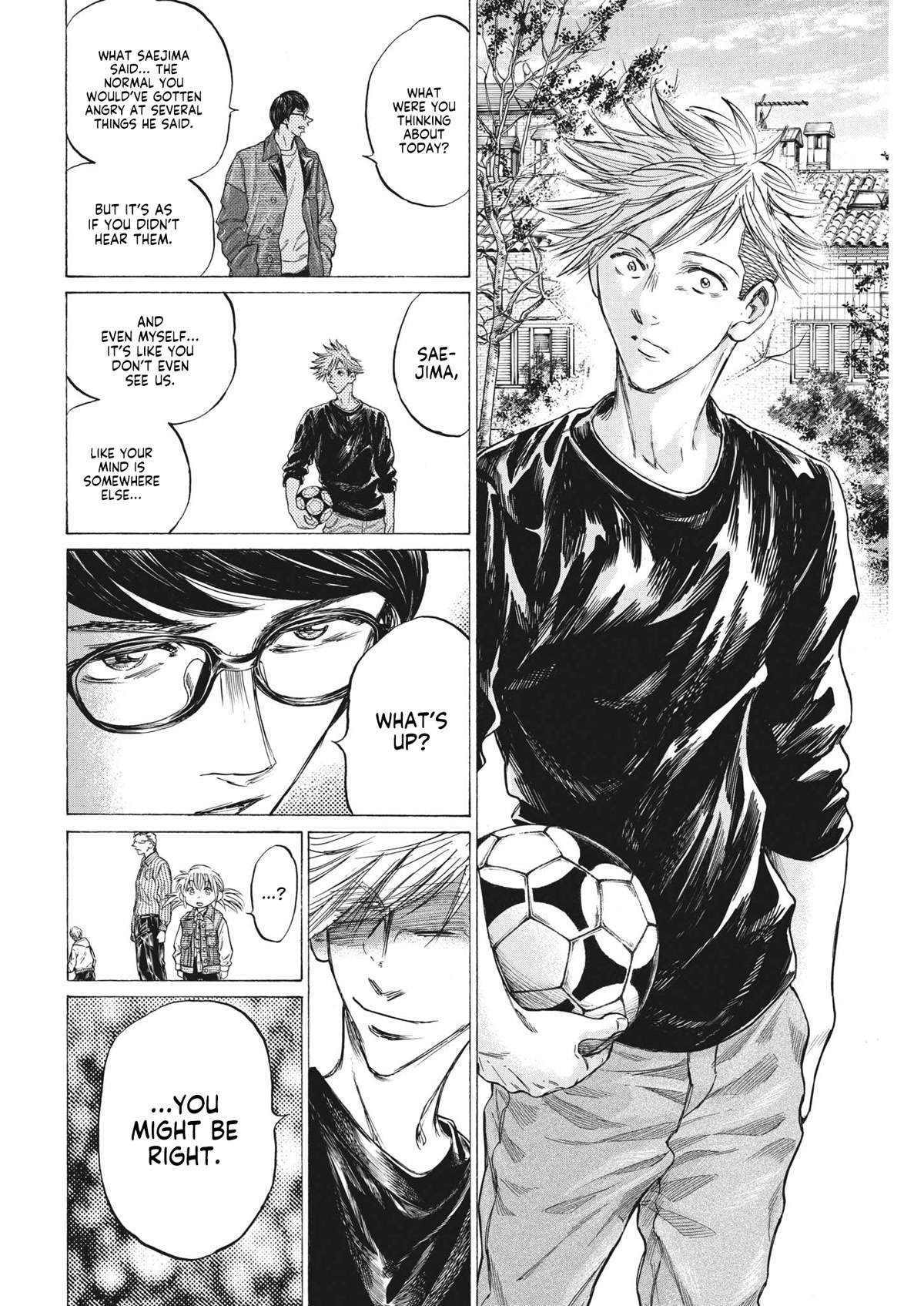 Ao Ashi Chapter 329 page 15 - Chapter 329: I'm Talking About You