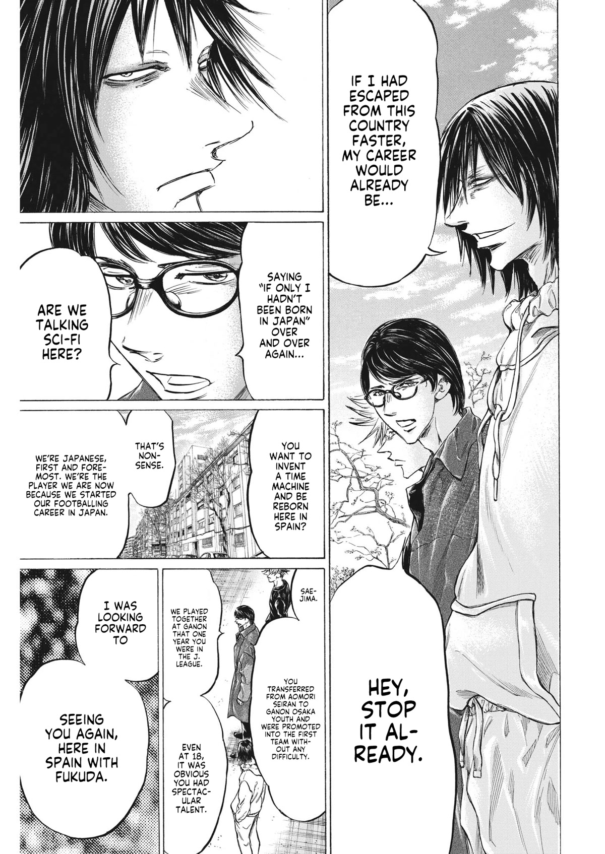 Ao Ashi Chapter 329 page 4 - Chapter 329: I'm Talking About You