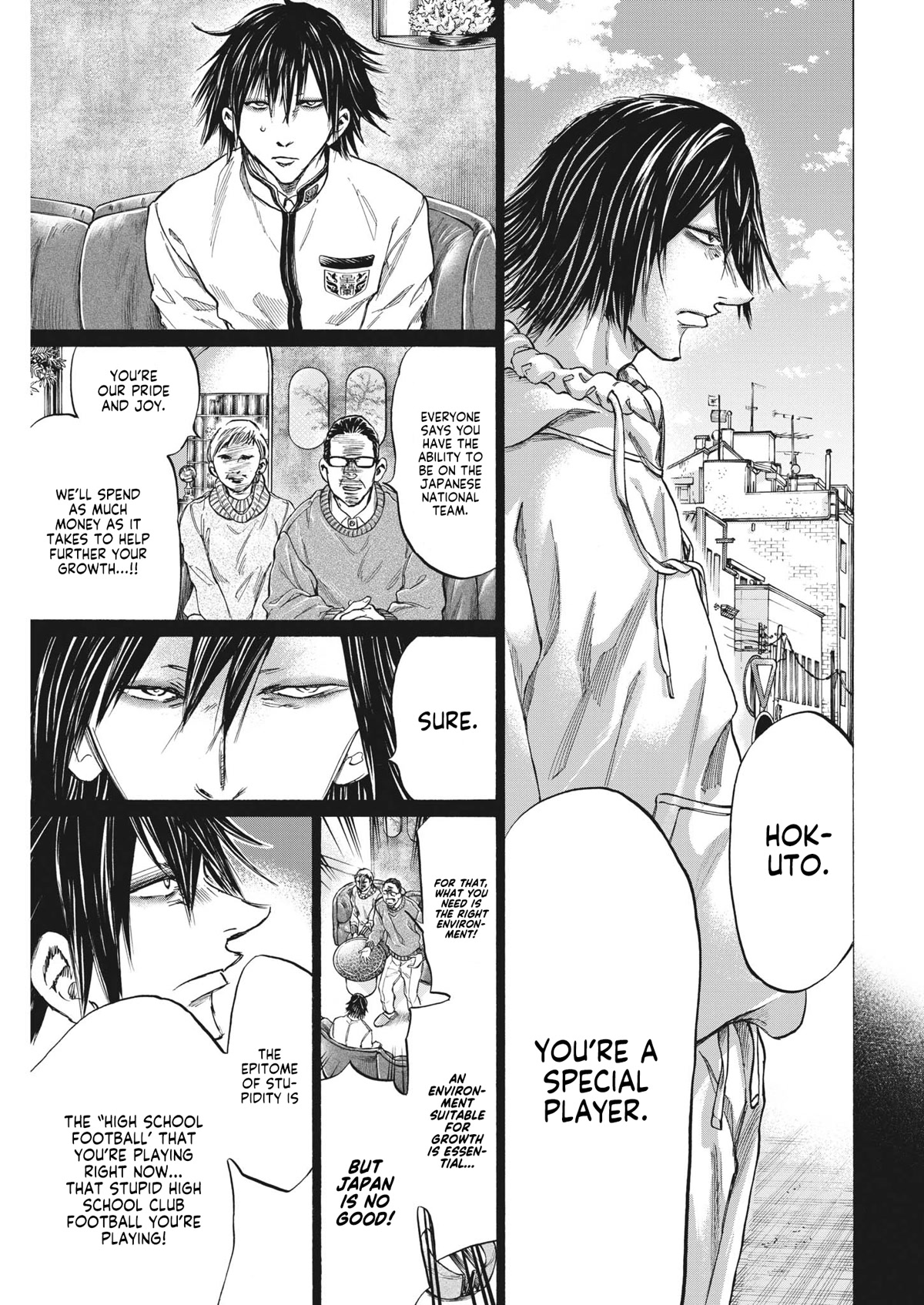 Ao Ashi Chapter 329 page 8 - Chapter 329: I'm Talking About You