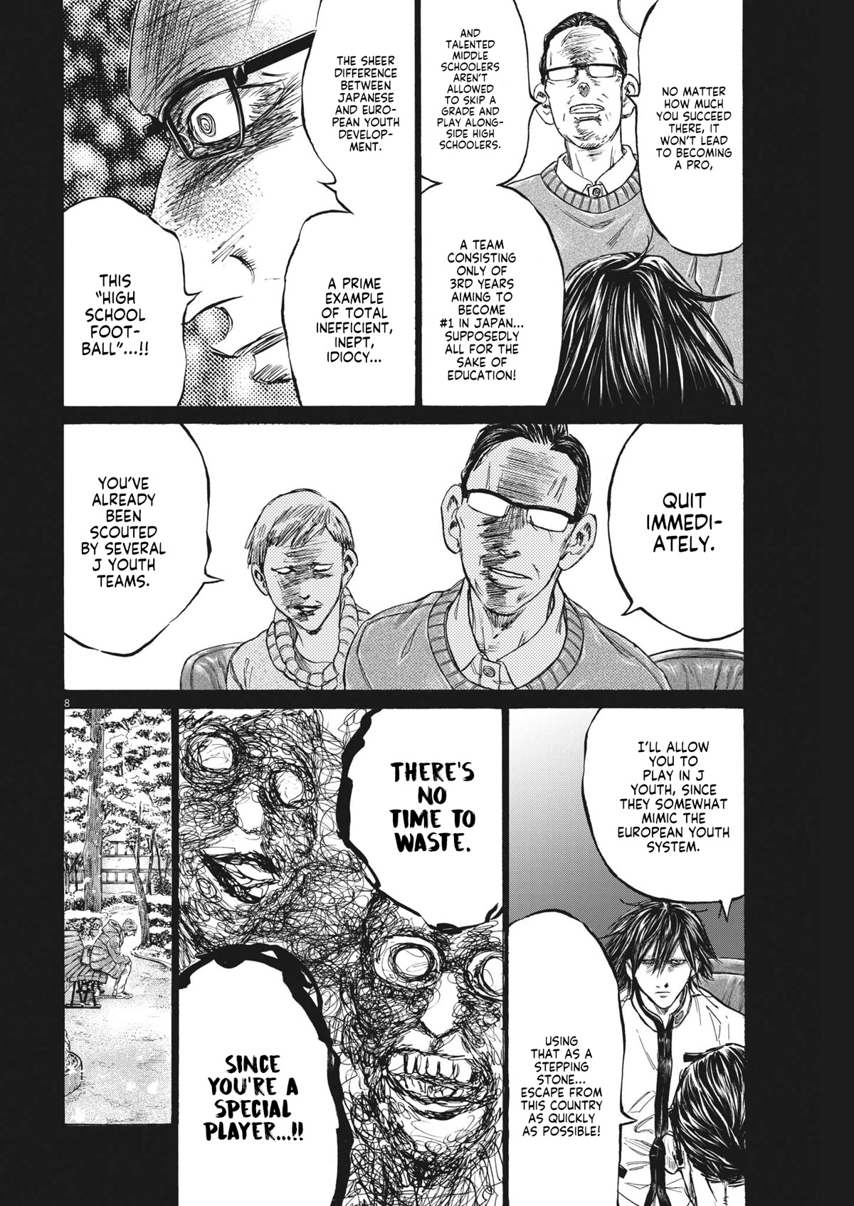 Ao Ashi Chapter 329 page 9 - Chapter 329: I'm Talking About You