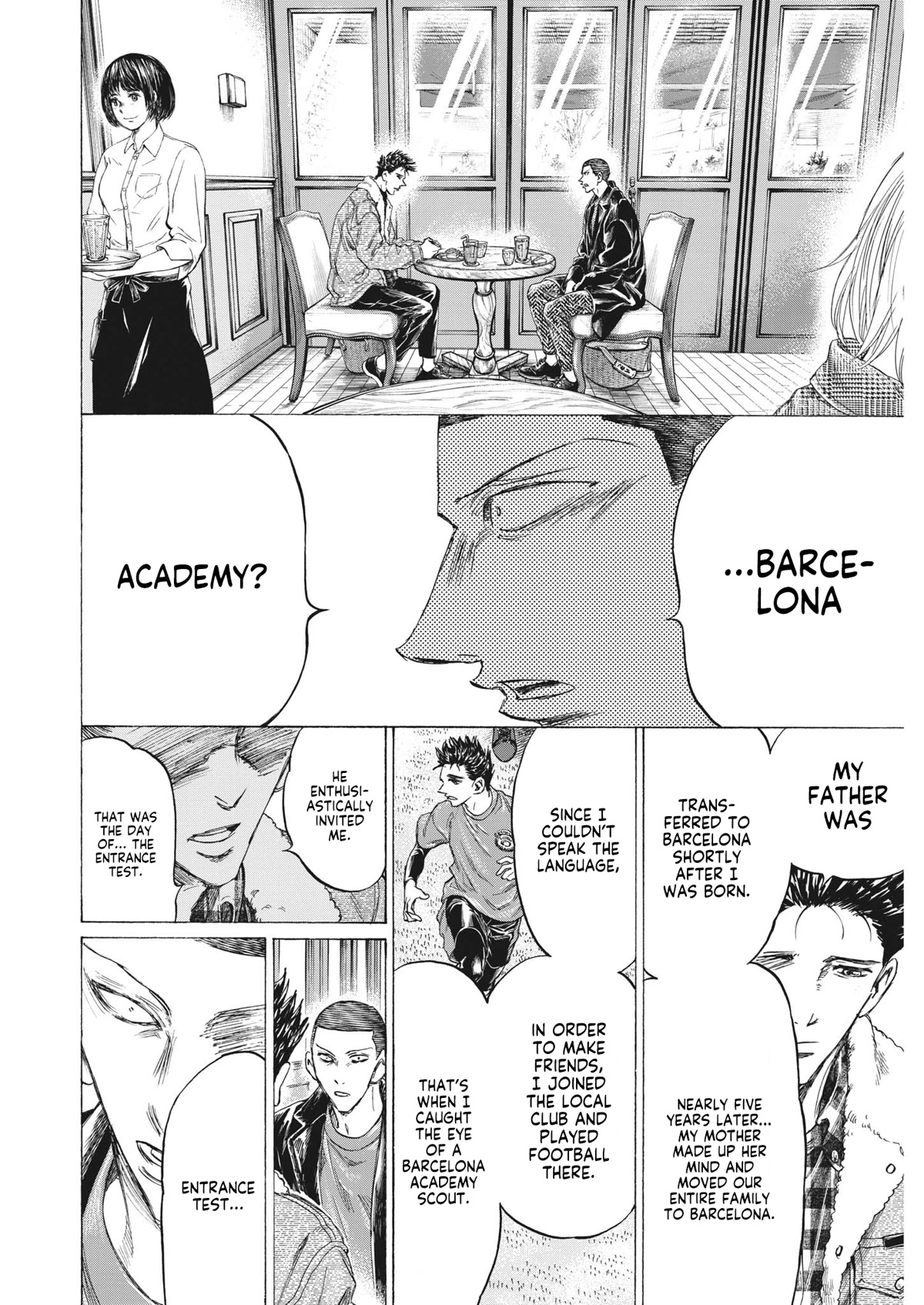 Ao Ashi Chapter 330 page 11 - Chapter 330: Mont Blanc Talk