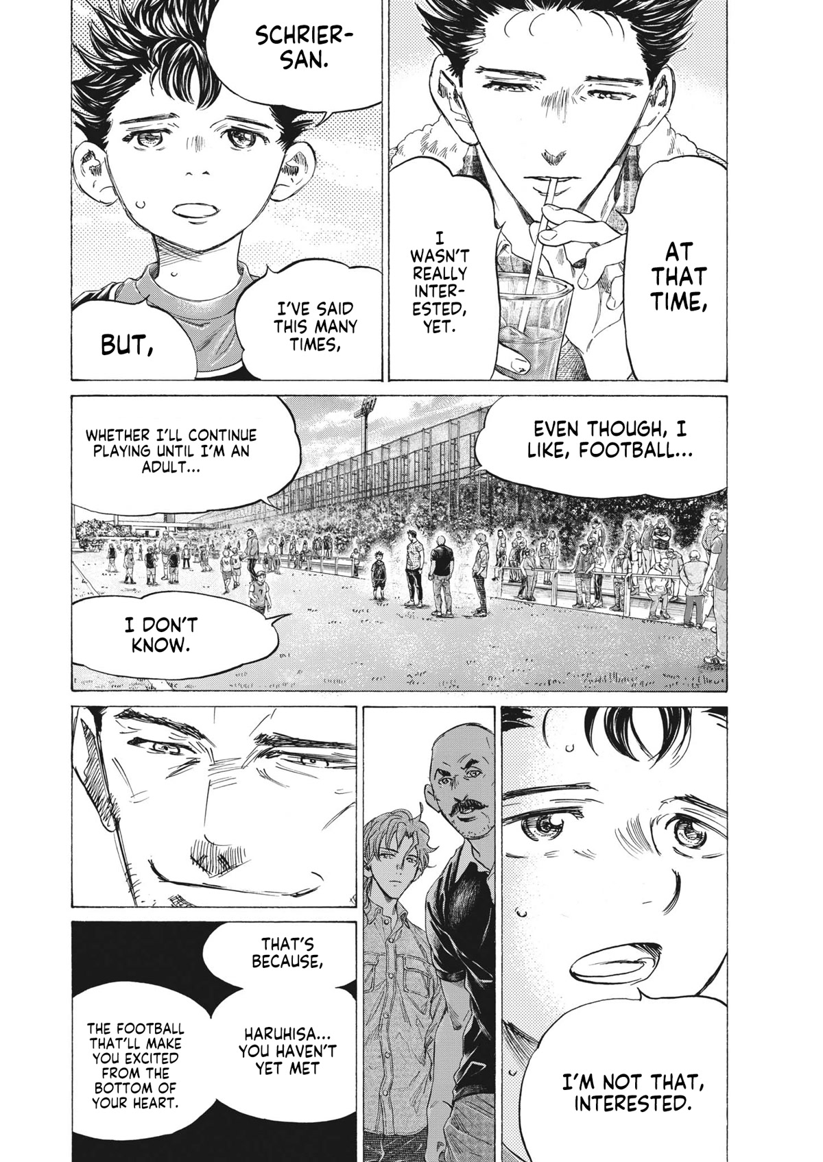 Ao Ashi Chapter 330 page 13 - Chapter 330: Mont Blanc Talk