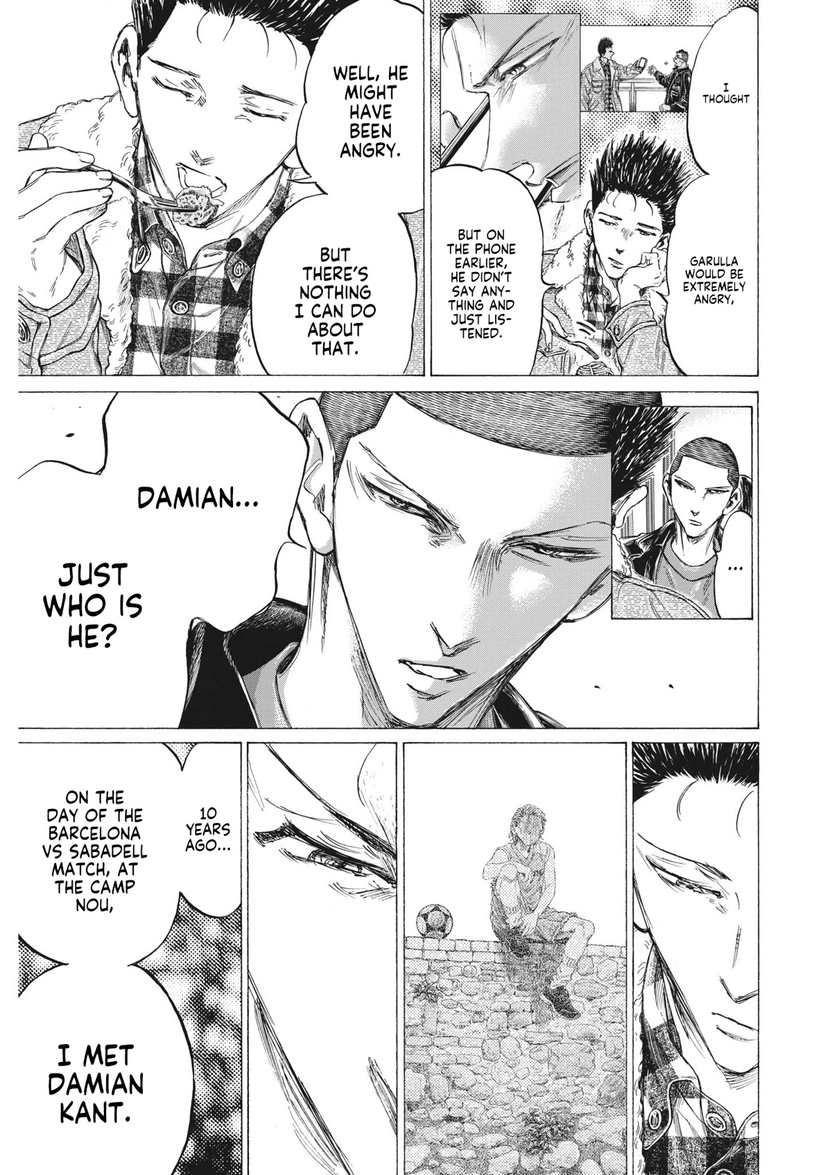 Ao Ashi Chapter 330 page 4 - Chapter 330: Mont Blanc Talk